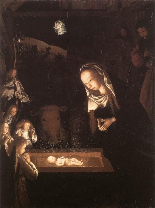 De Nativity, S'nacht — Geertgen Van Haarlem