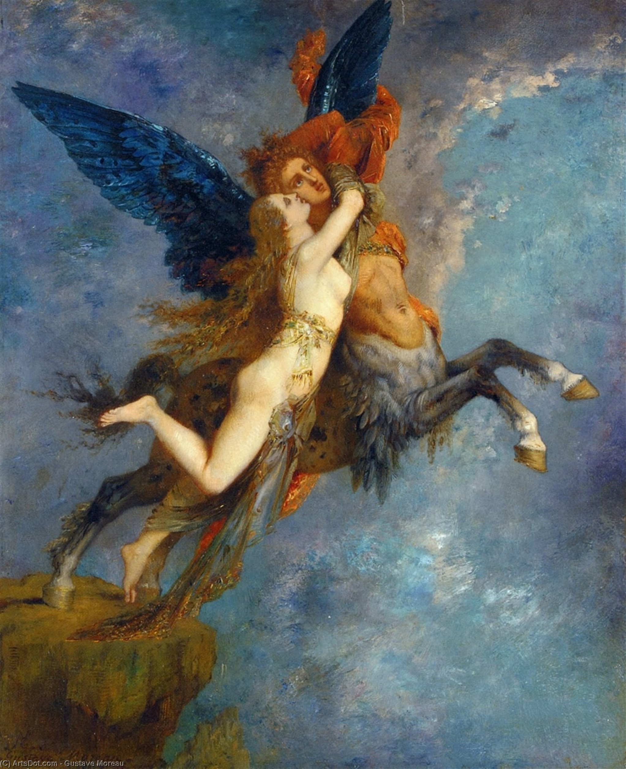 Gustav Moreau - The Chimera 1