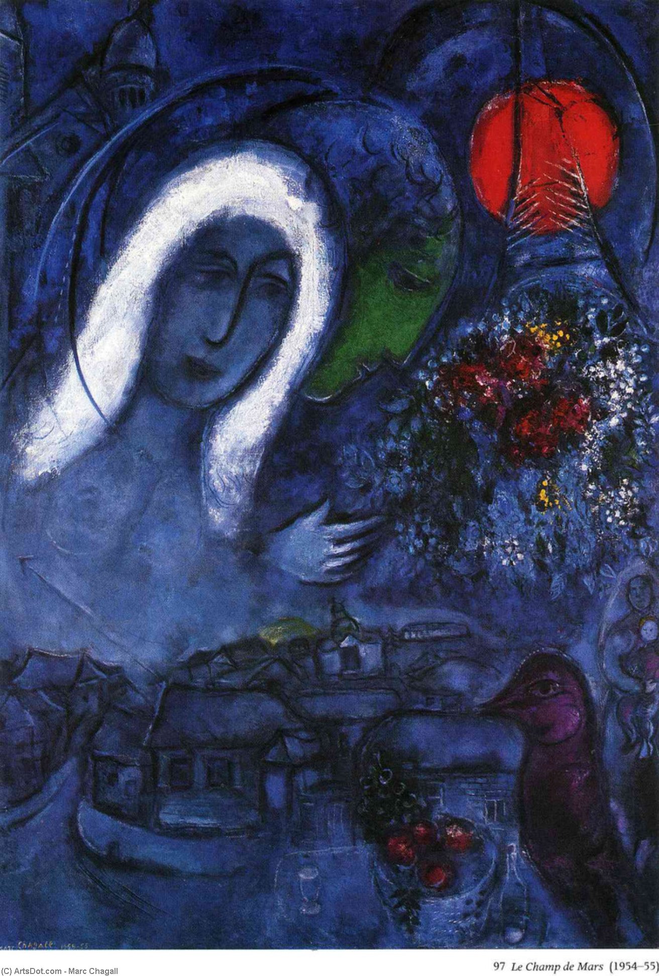 Kampfelfeld — Marc Chagall