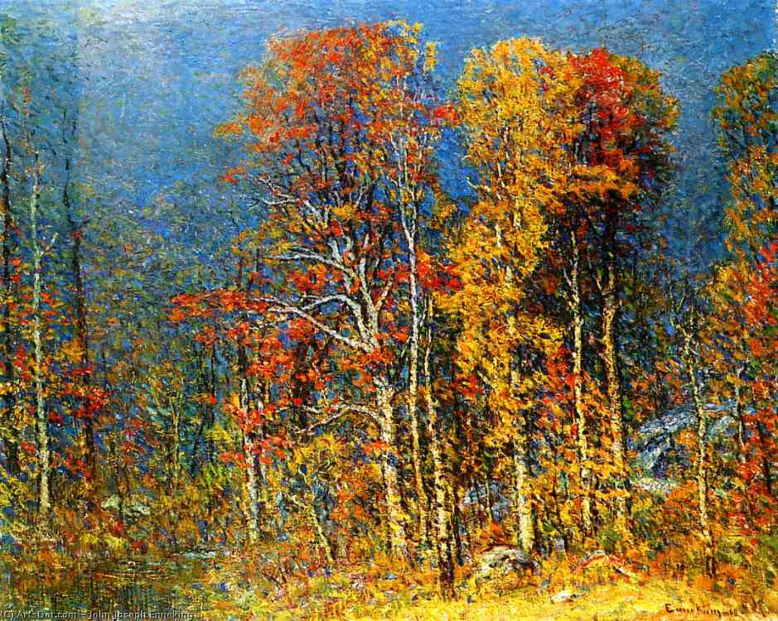 Fall Landscape — ჯონ ჯოზეფ ენეკინგი