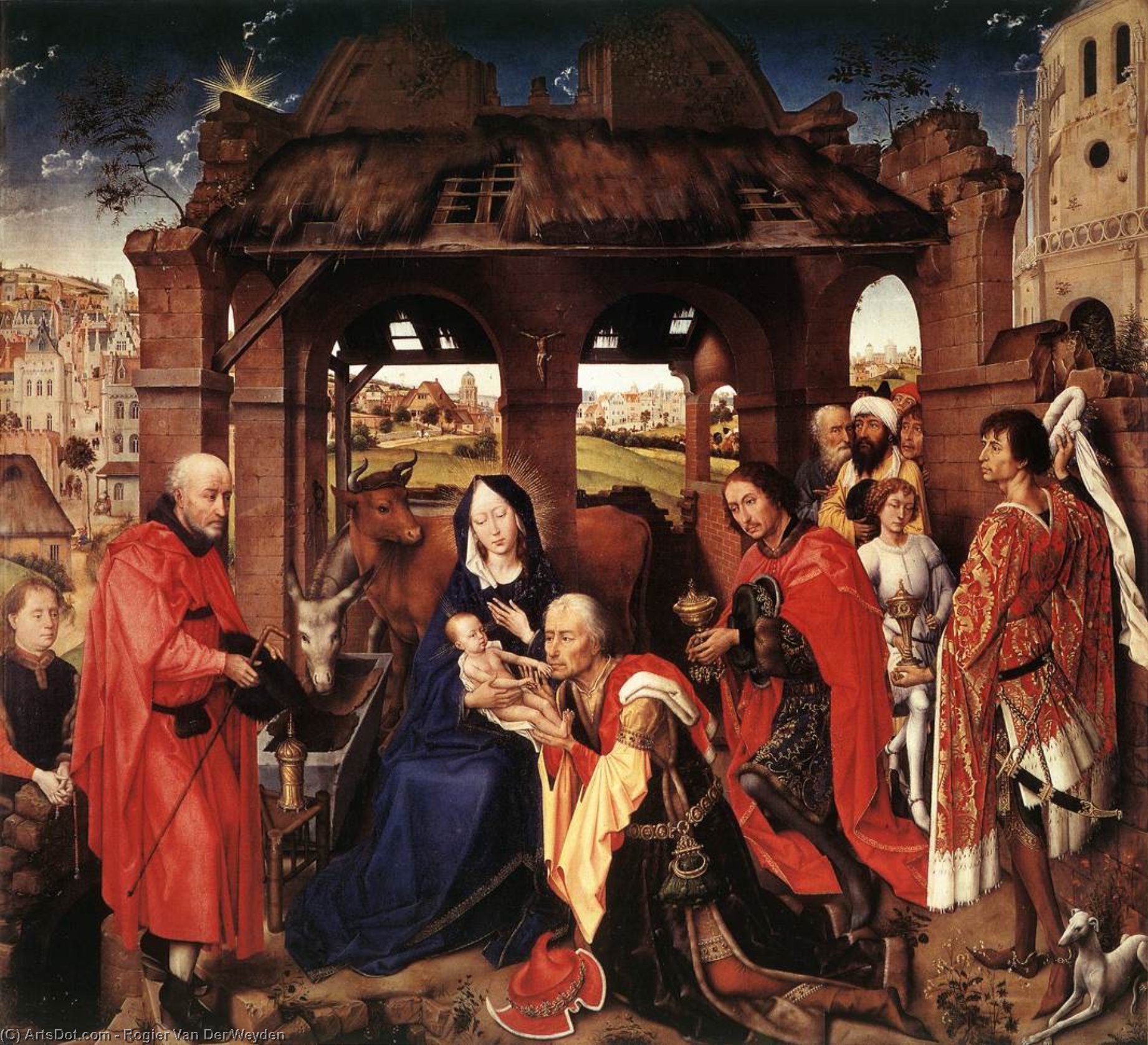 Rogier van der Weyden, St Columba Altarpiece (central panel)