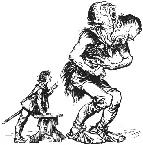 Jack The Giant-killer 4 - Arthur Rackham — Arthur Rackham