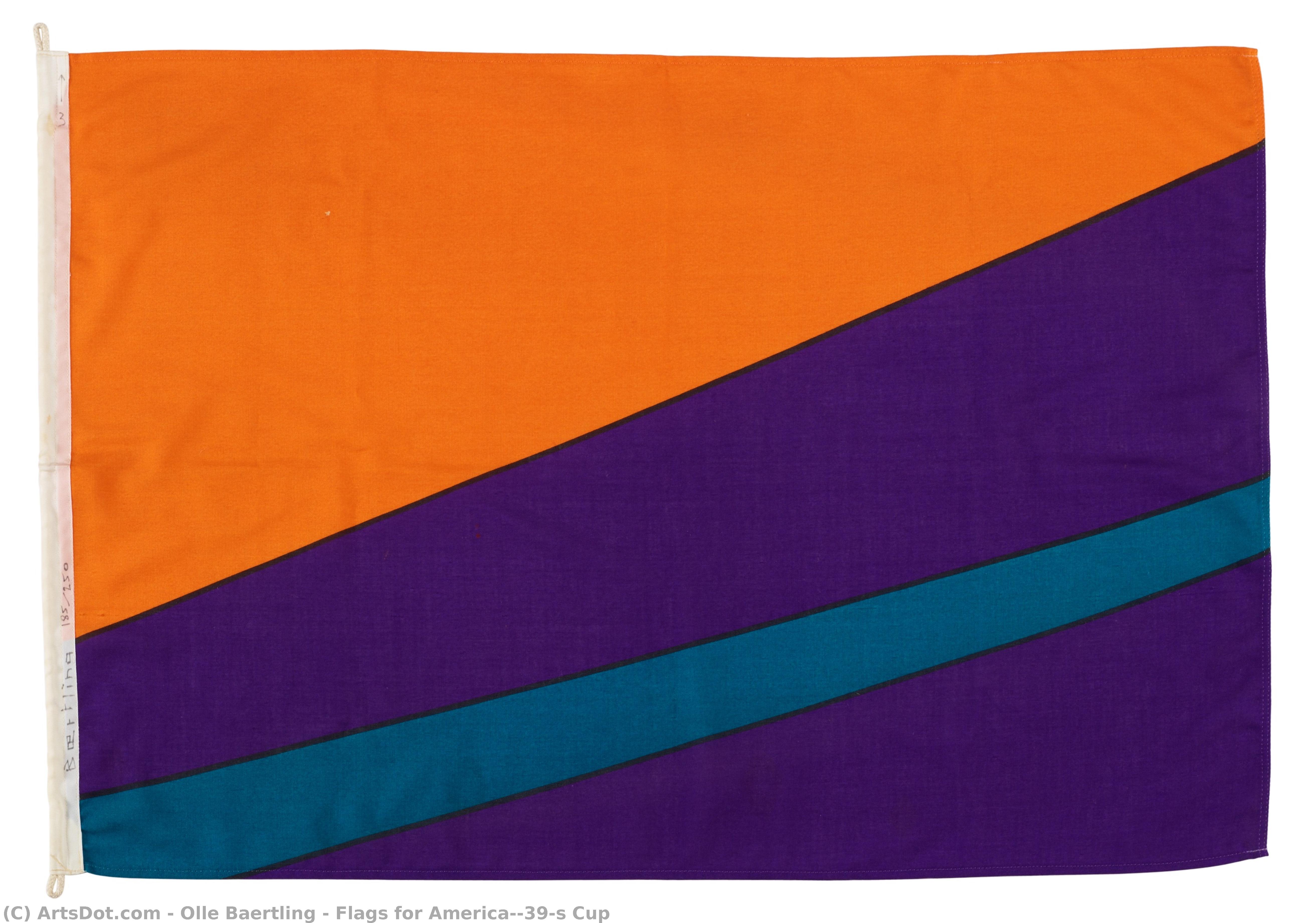 olle baertling - Flags for America's Cup