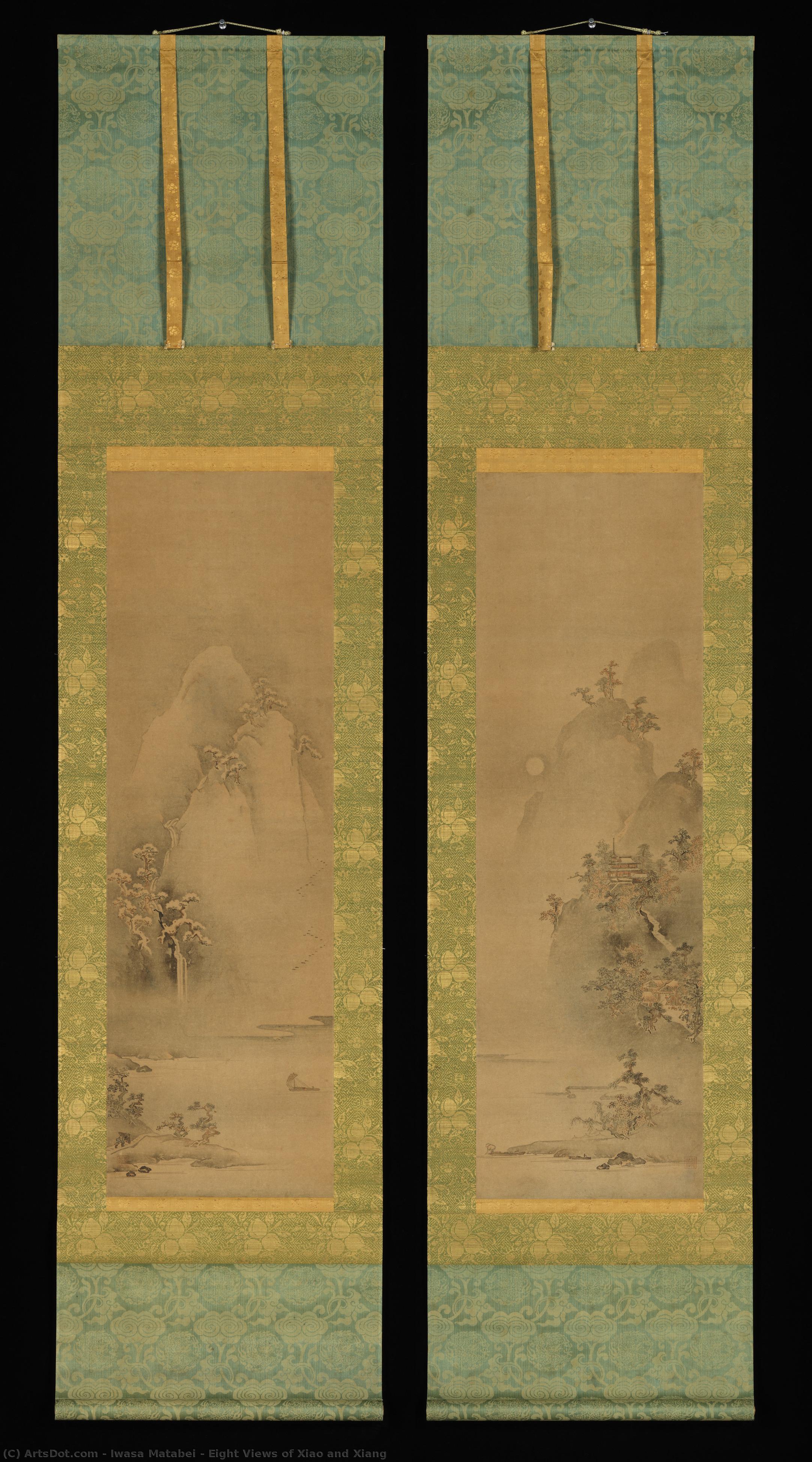 Eight Views Of Xiao And Xiang — Araki Katsumochi