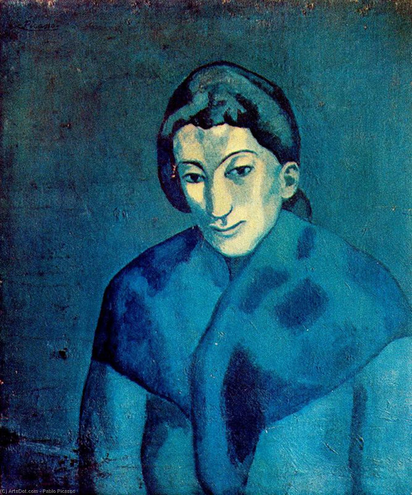 Mulher Com Echarpe — Pablo Picasso