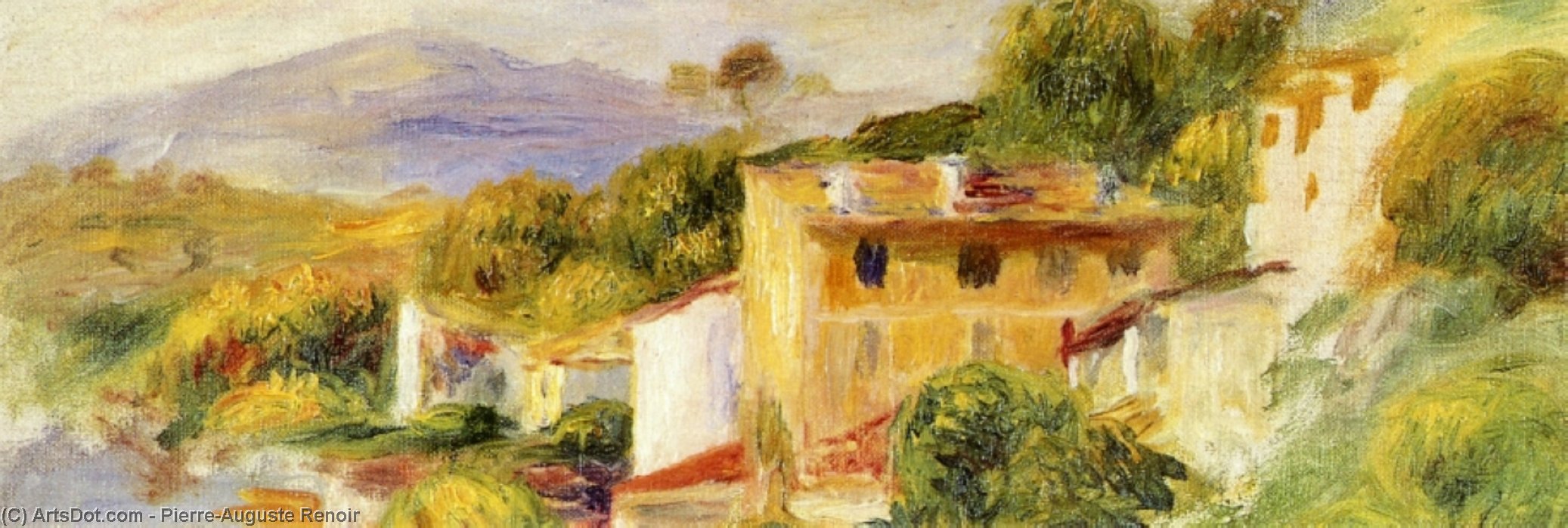 أوجين رينوار - Coastal Landscape