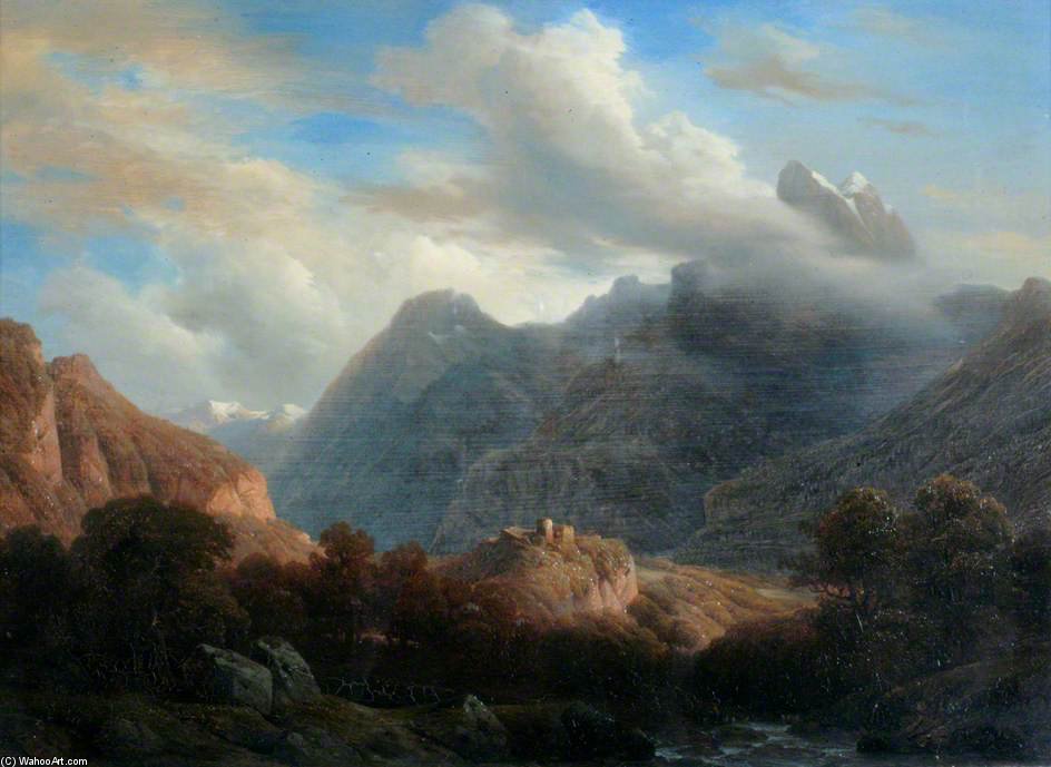 Study From Nature At Bex — Francois Diday