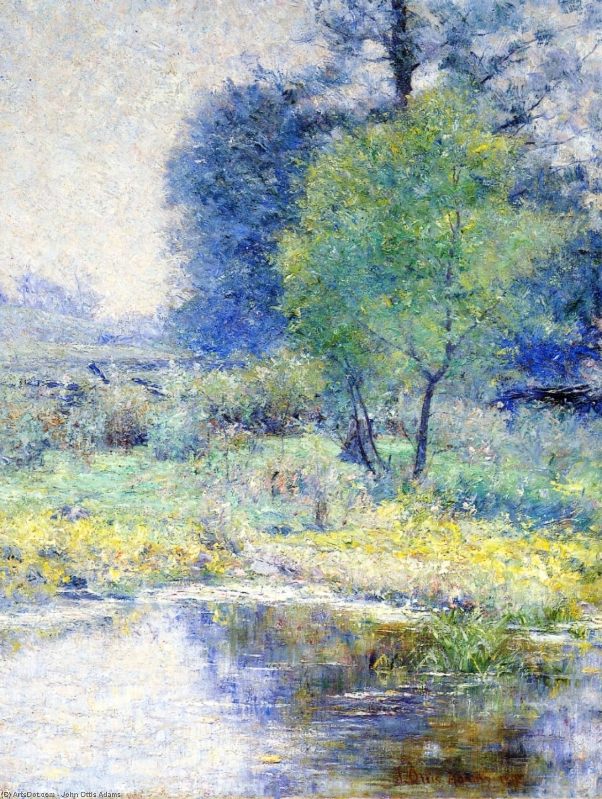 Spring Landscape — John Ottis Adams