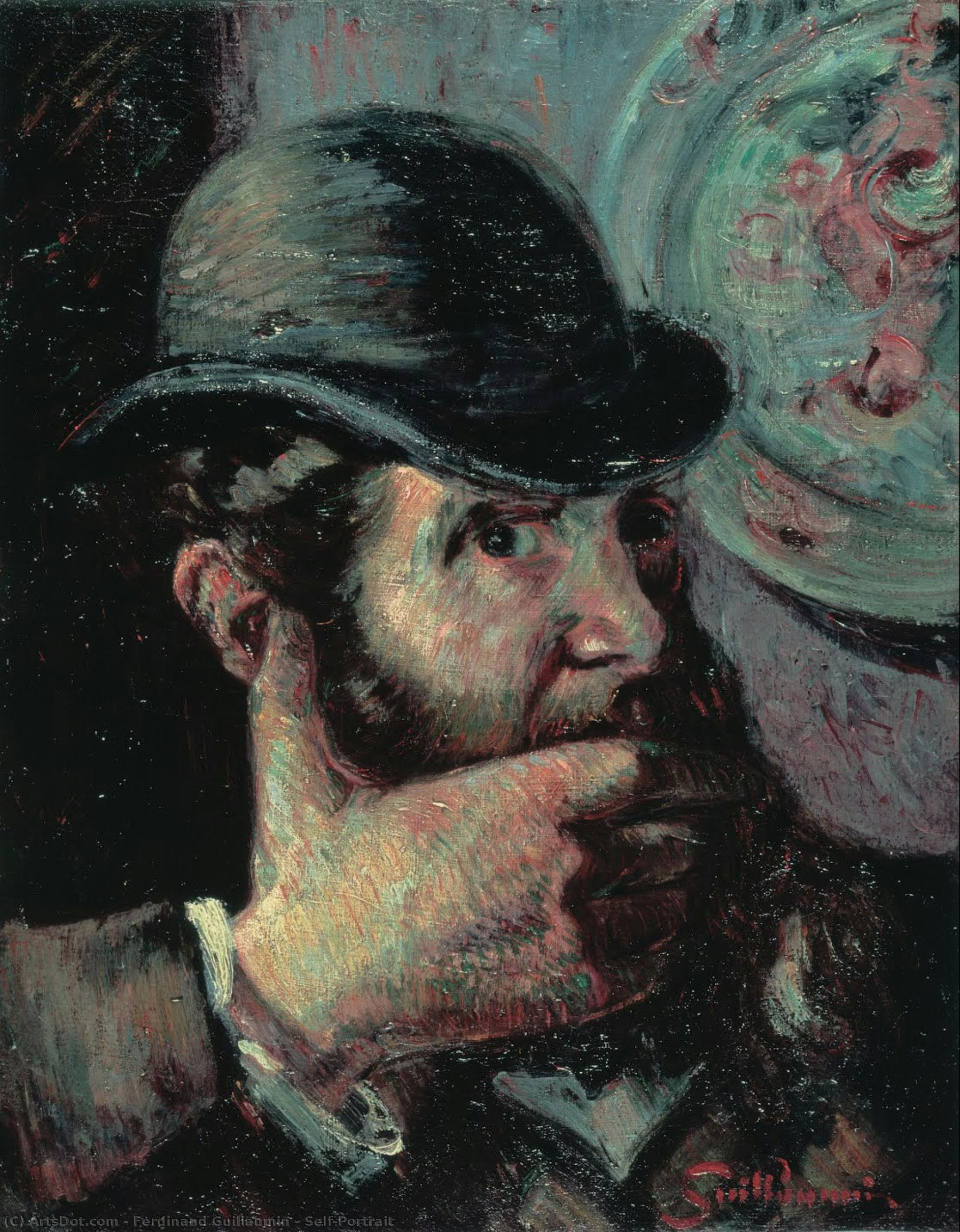 Self-portrait — Armand Guillaumin