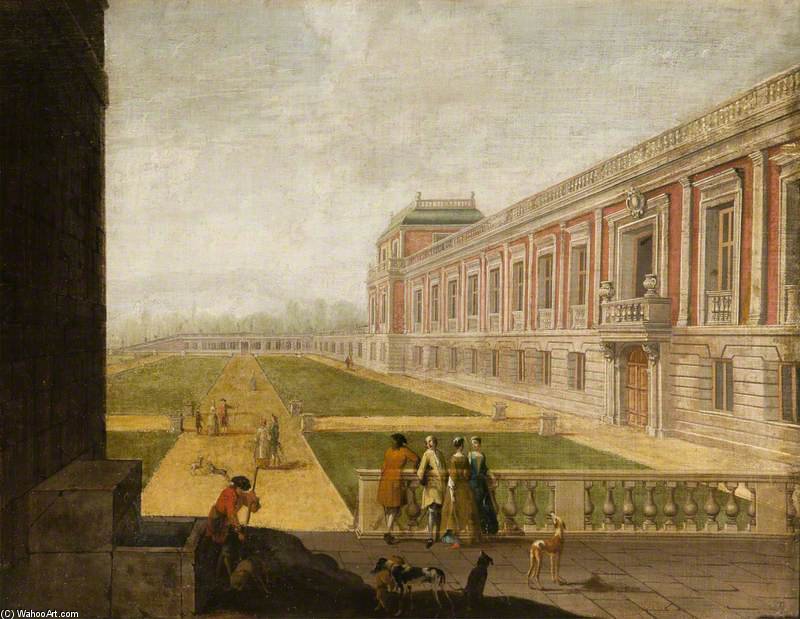 Figures By A Palace — Џејмс Вилијам Гајлс