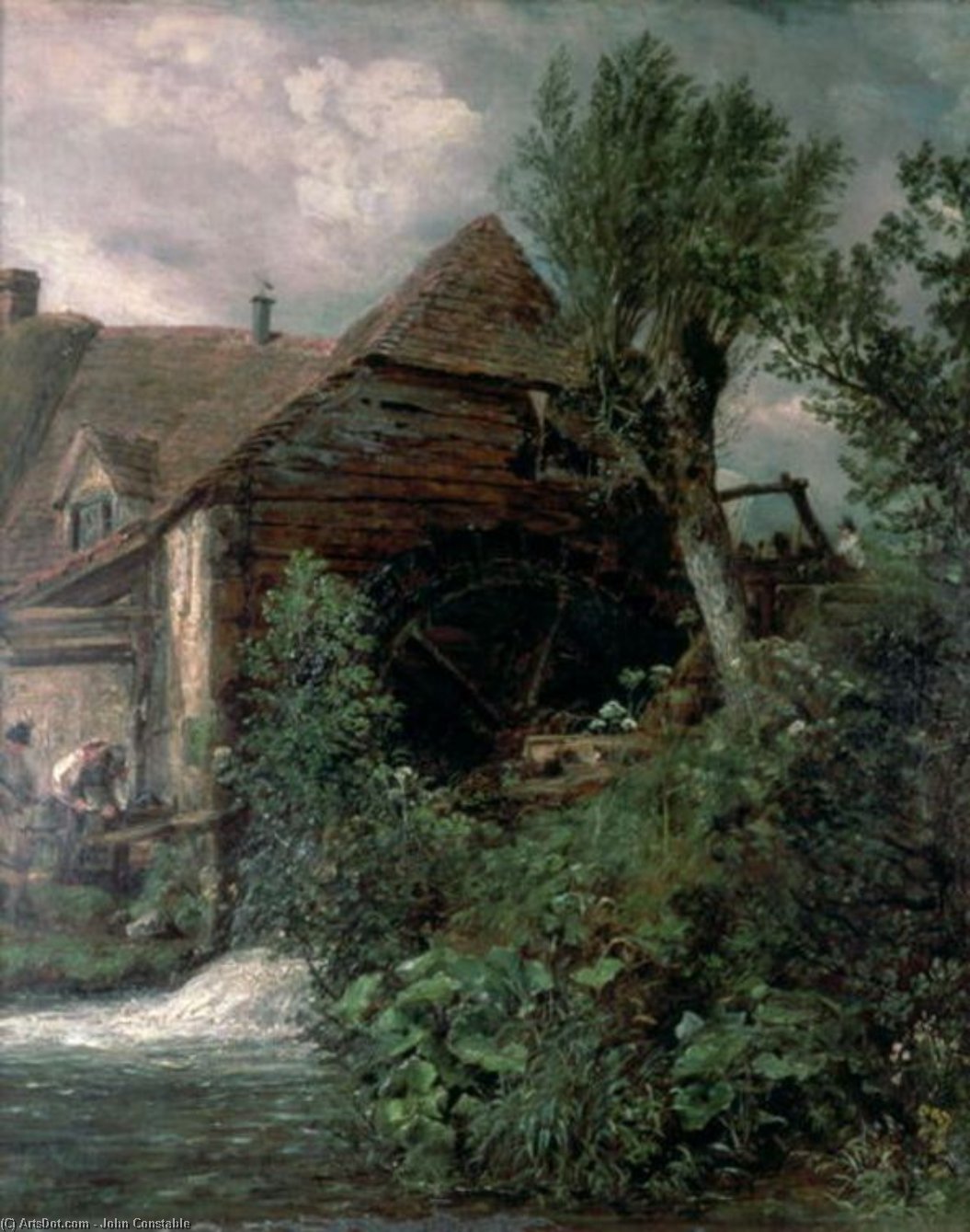 Mühle Am Gillingham, Dorset — John Constable