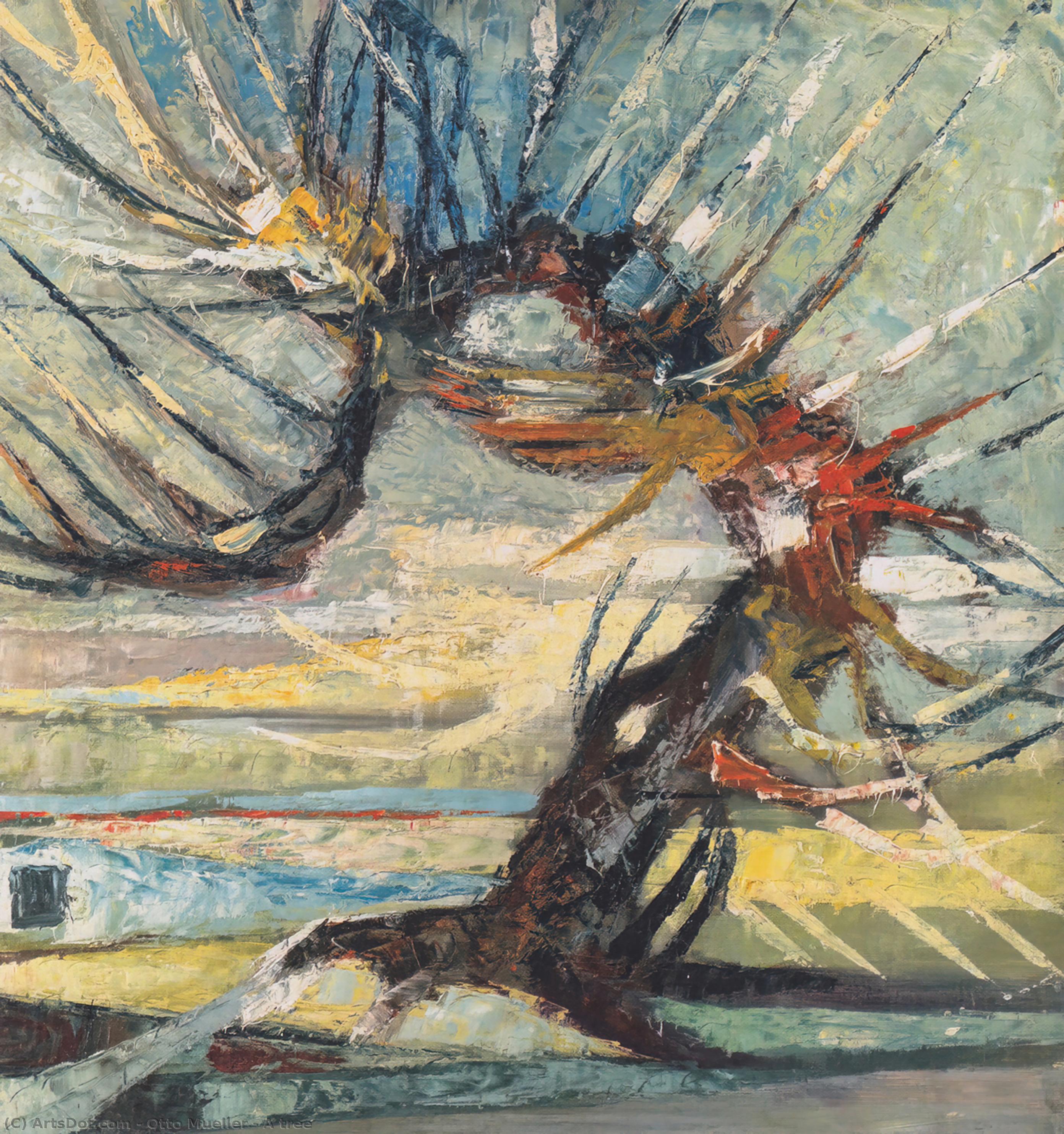 A Tree — Otto Mueller