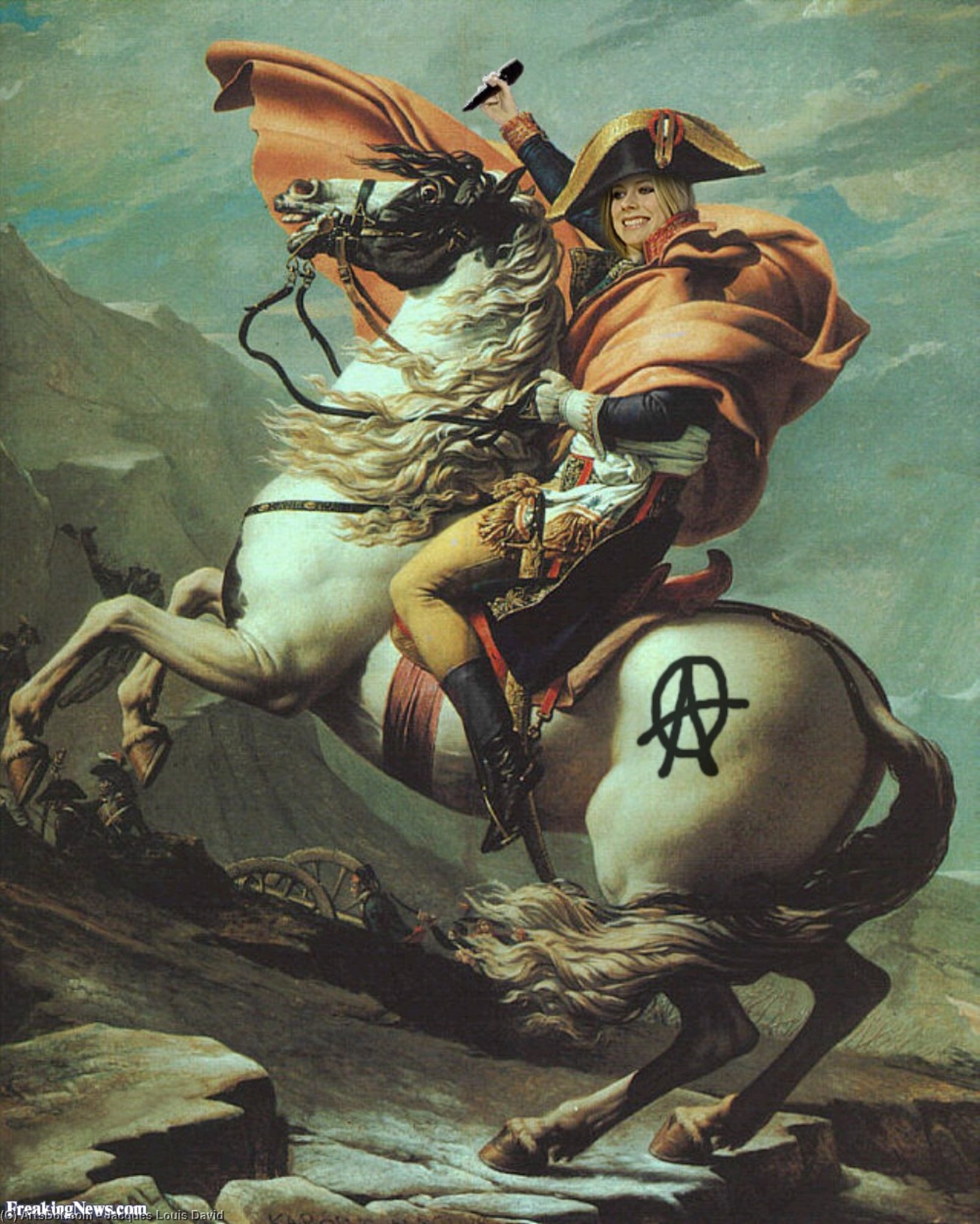 San Bernardo — Jacques-louis David