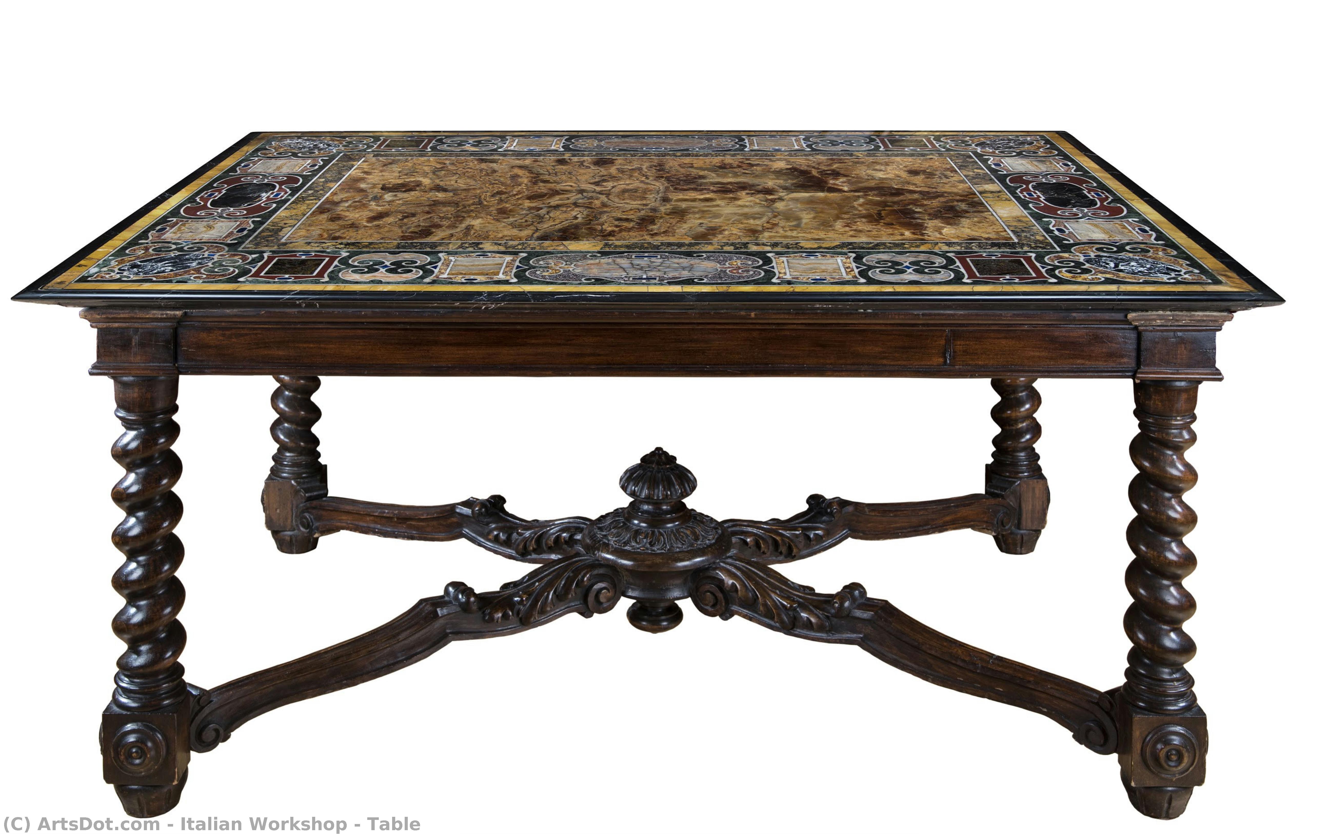 italian workshop - Table