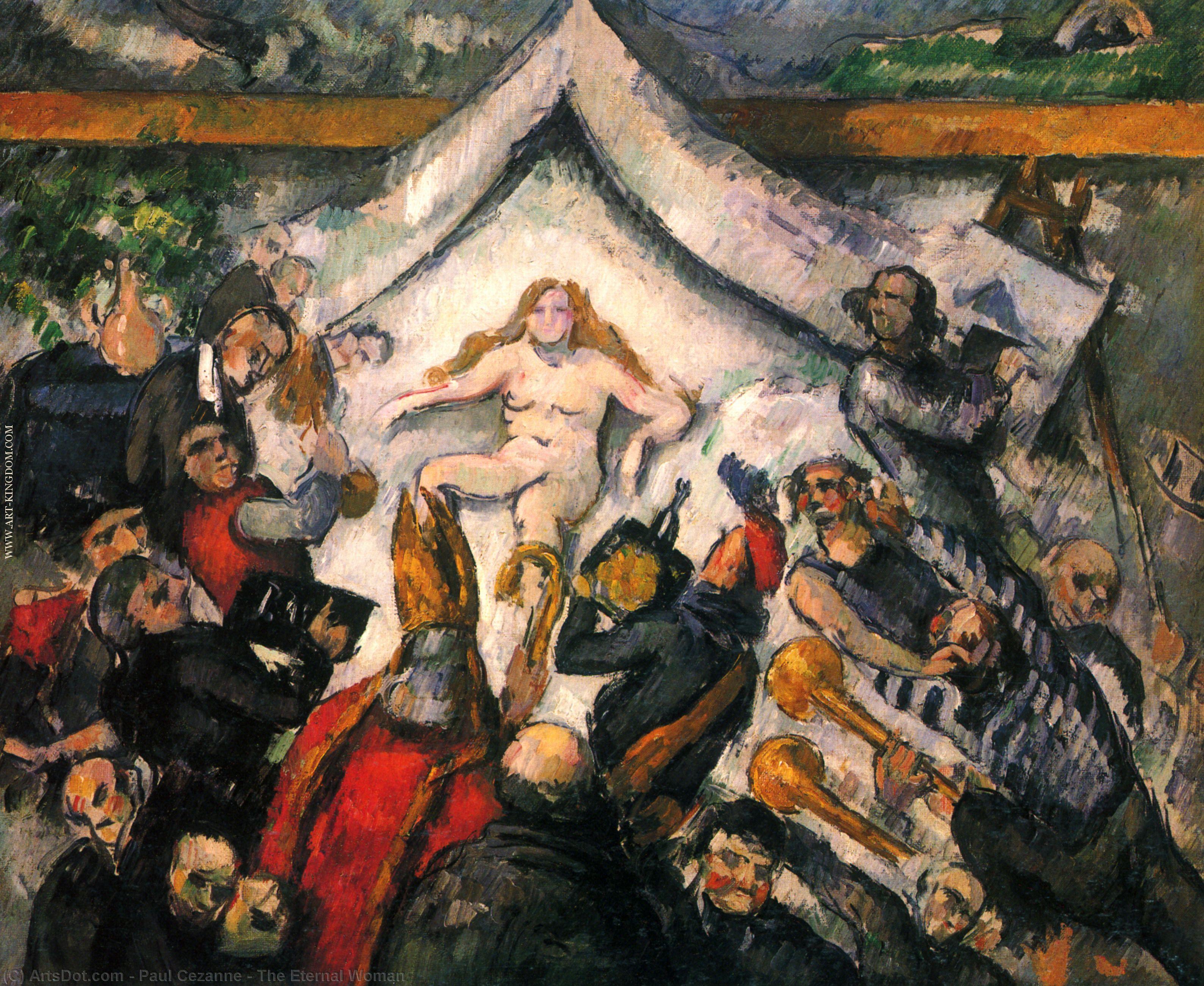 Den Evige Kvinde — Paul Cézanne