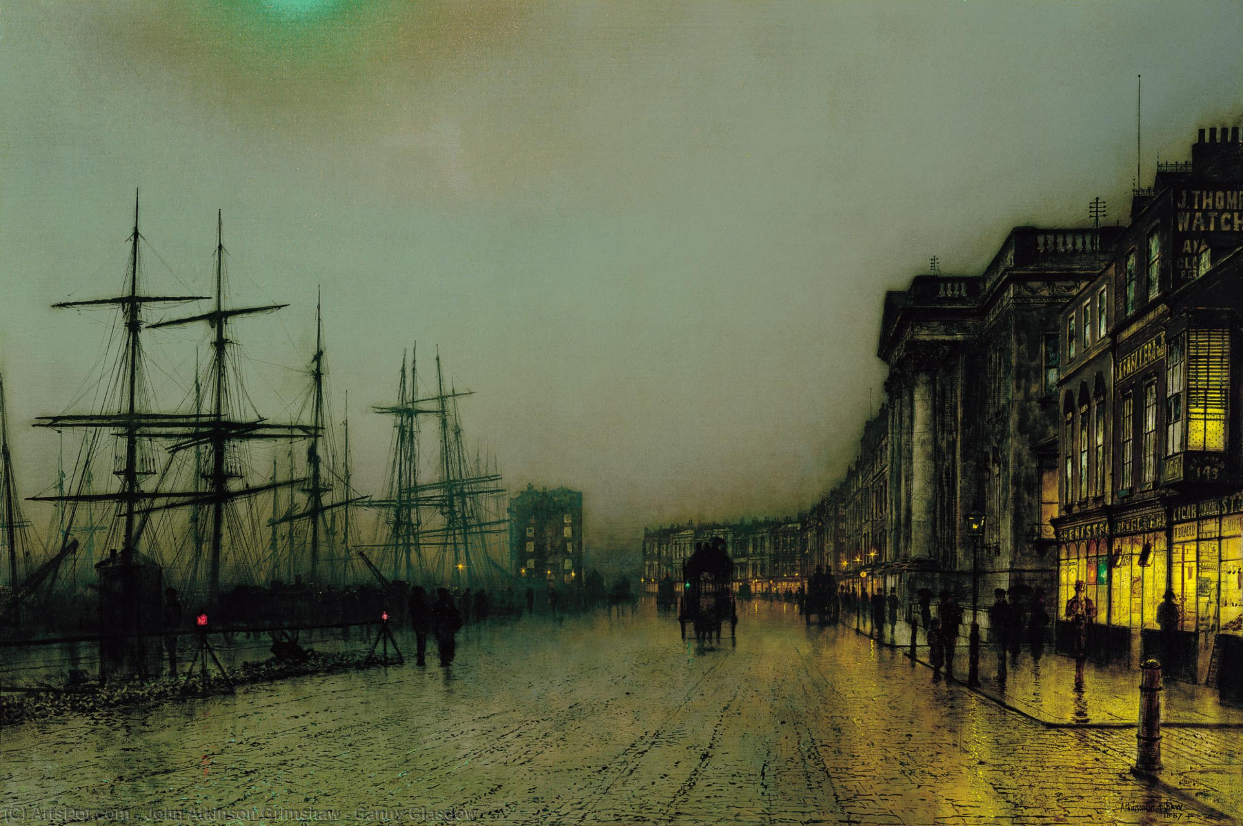 John Atkinson Grimshaw - Canny Glasgow
