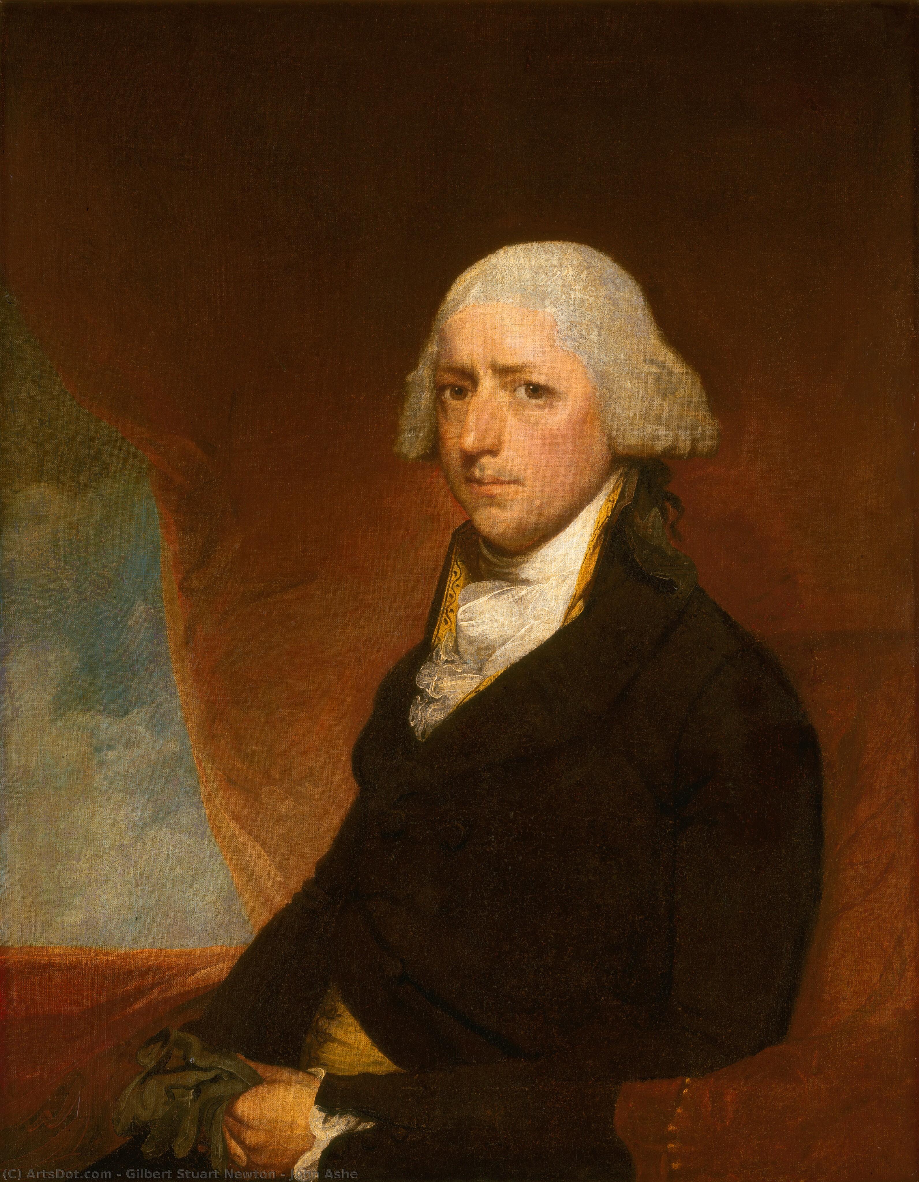 John Ashe — Gilbert Stuart Newton
