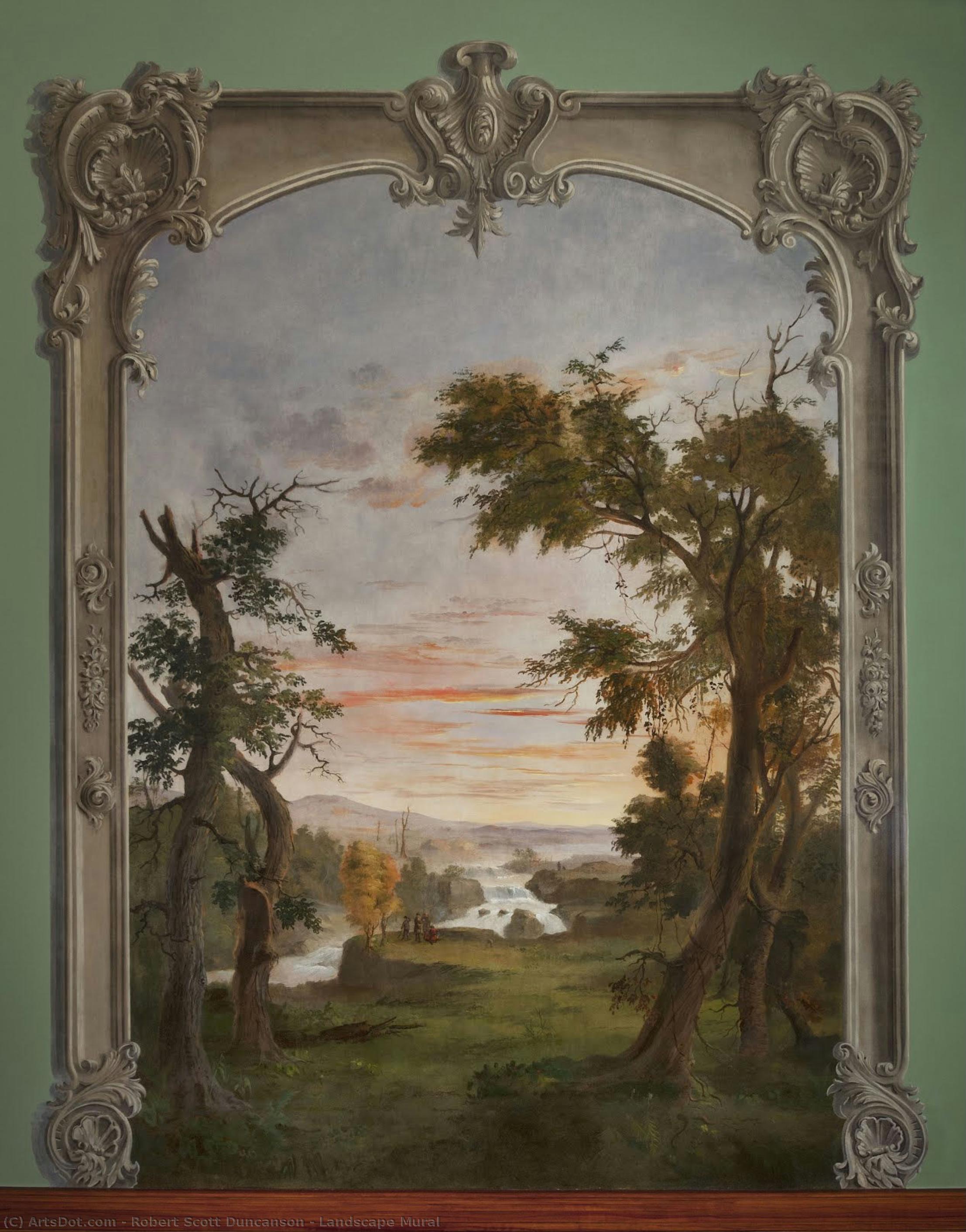 Landscape Mural — Robert Seldon Duncanson