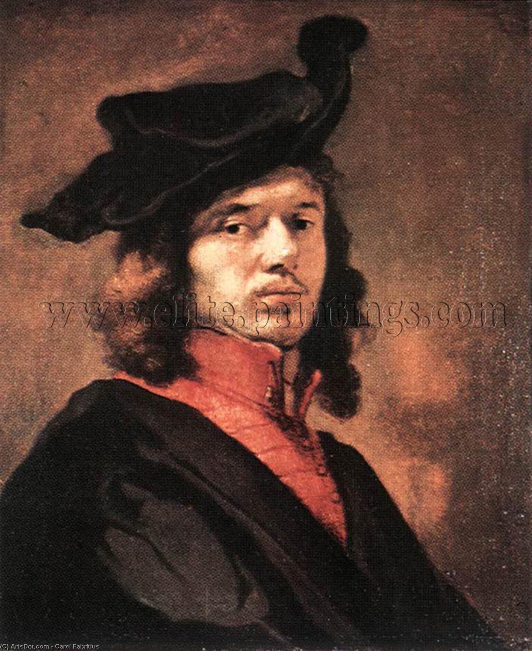 卡雷尔·法布里提乌斯 - Self-Portrait