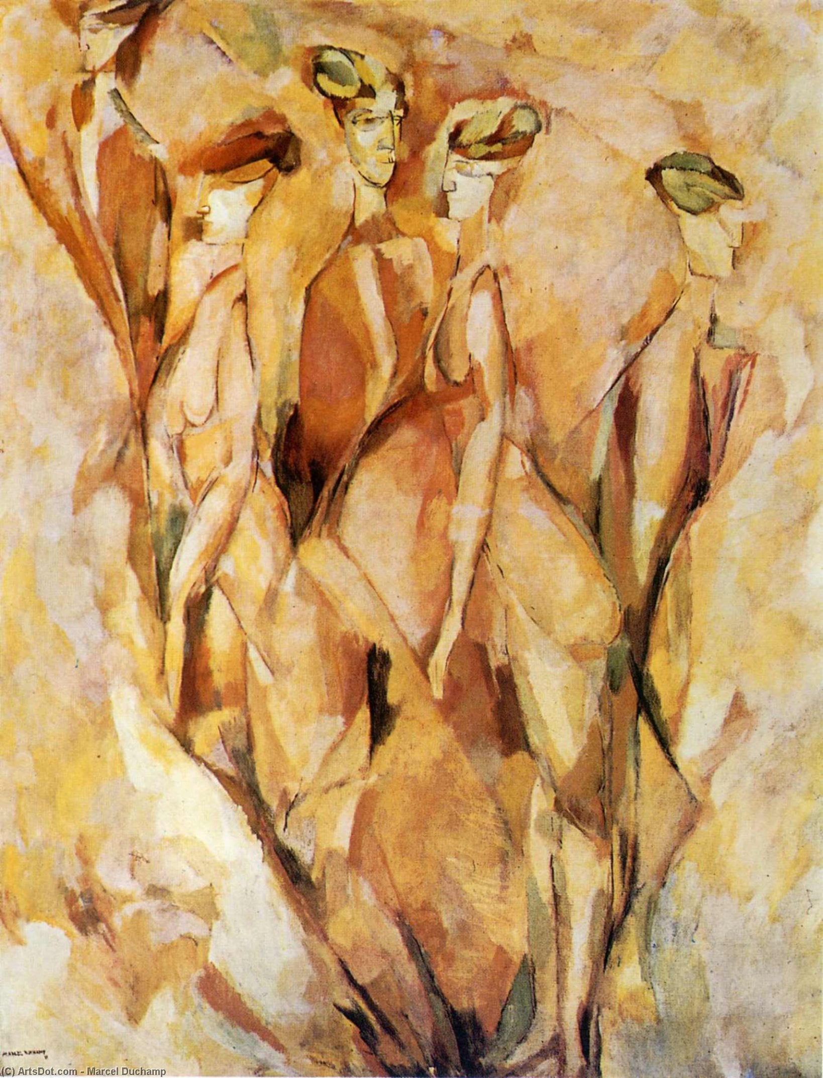 Marcel Duchamp - Ritratto (Dulcinea)
