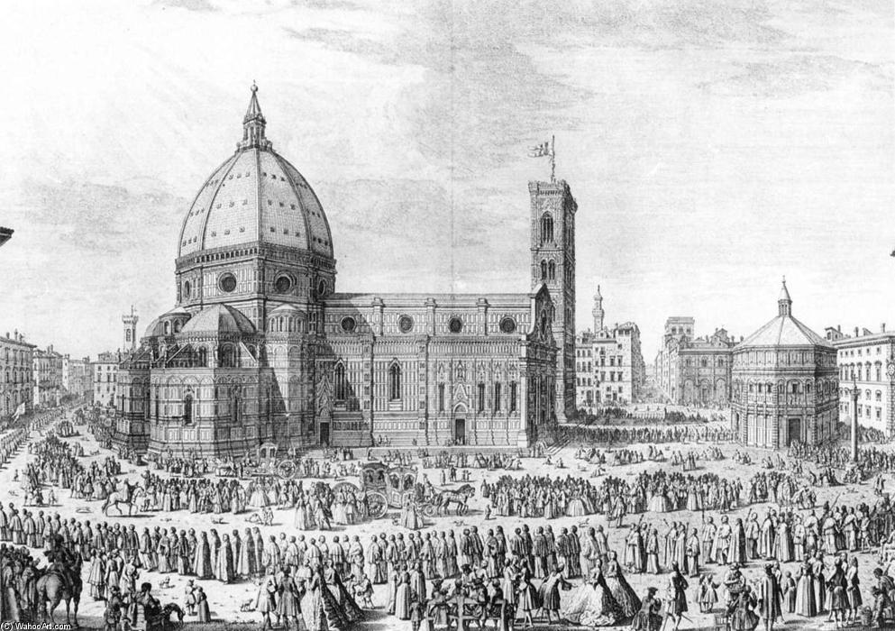 Giuseppe Zocchi - Florence Cathedral