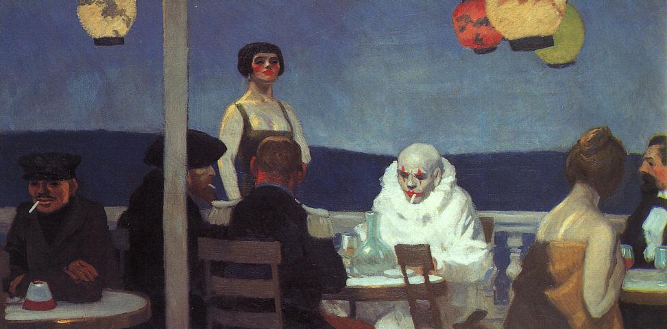Soir Bleu — Edward Hopper