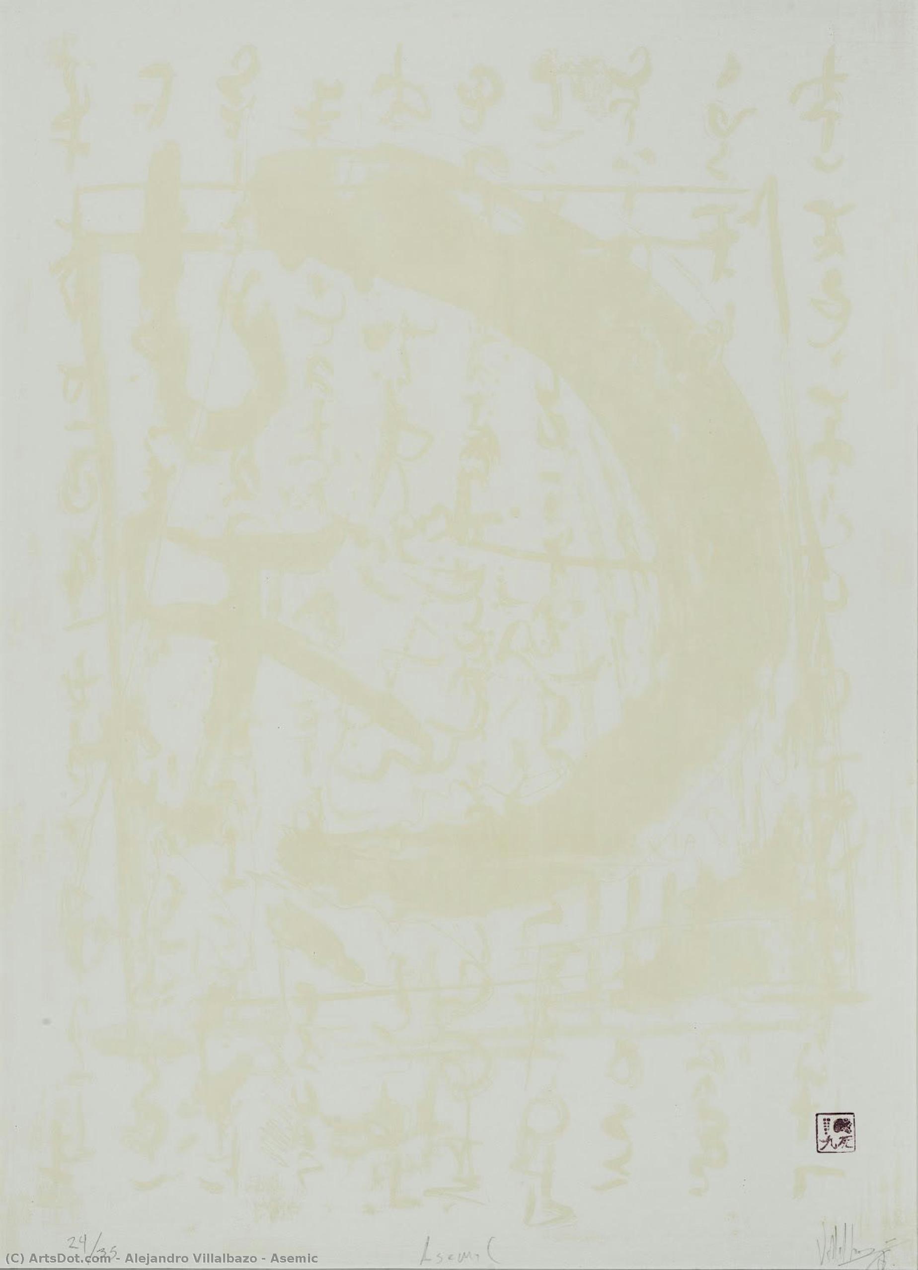 Alejandro Villalbazo - Asemic