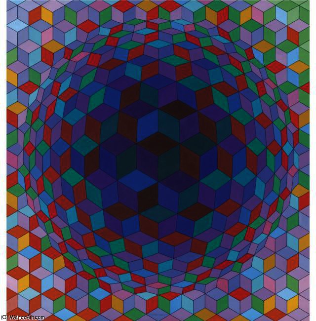 Victor Vasarely - Cheyt-E
