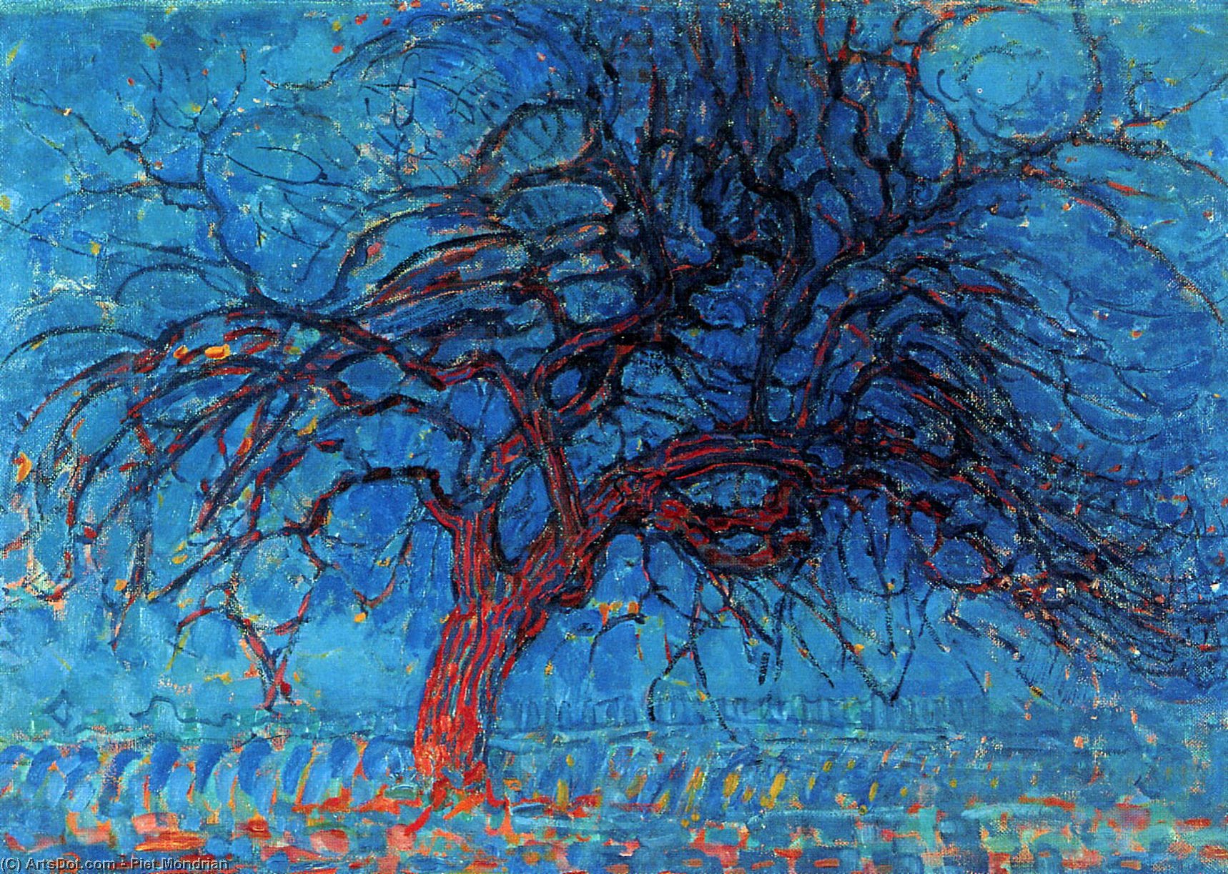 Red Tree — Piet Mondrian
