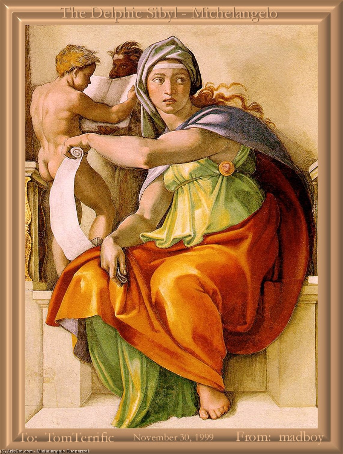 Michelangelo Buonarroti - mad boy