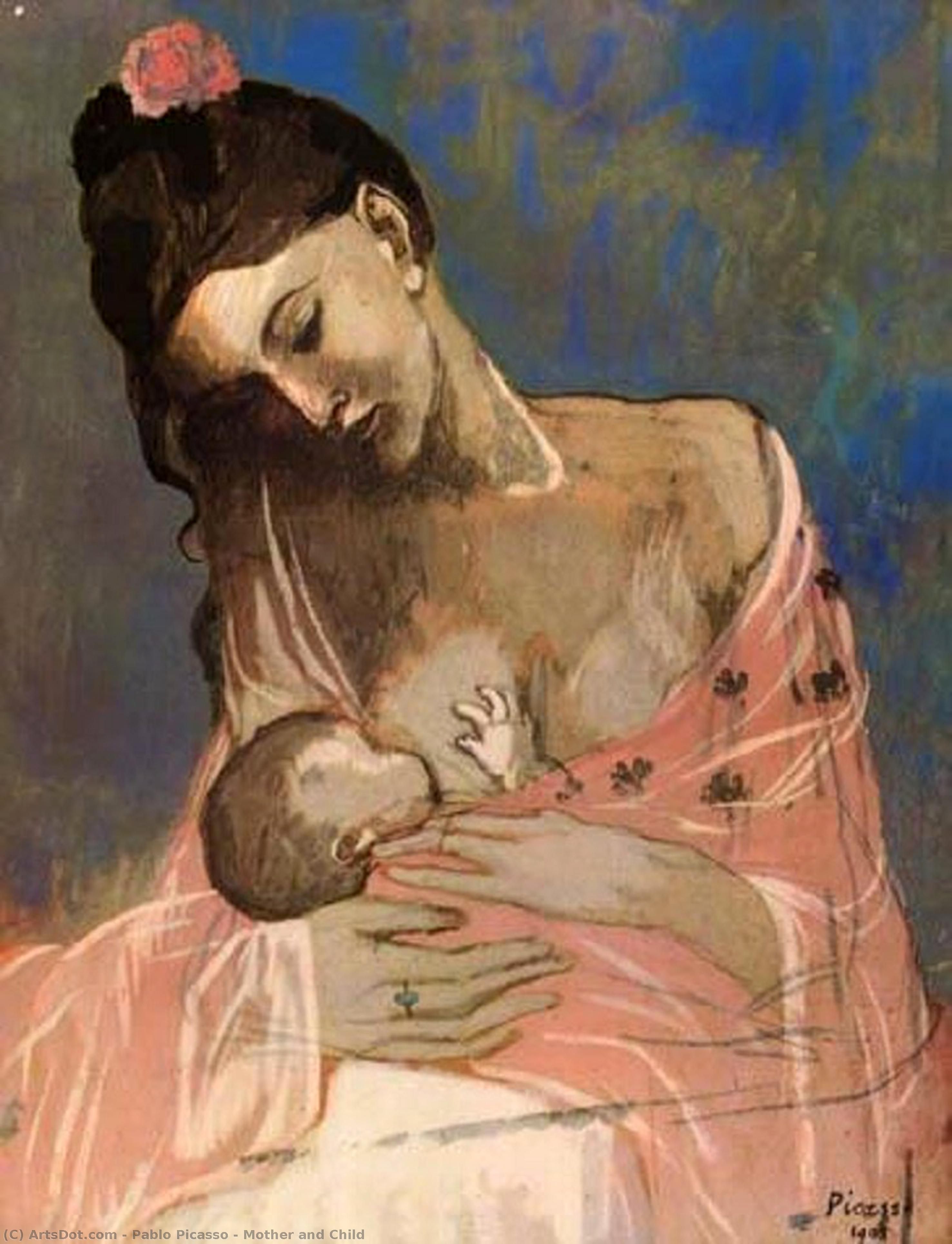 Madre E Hijo — Pablo Picasso