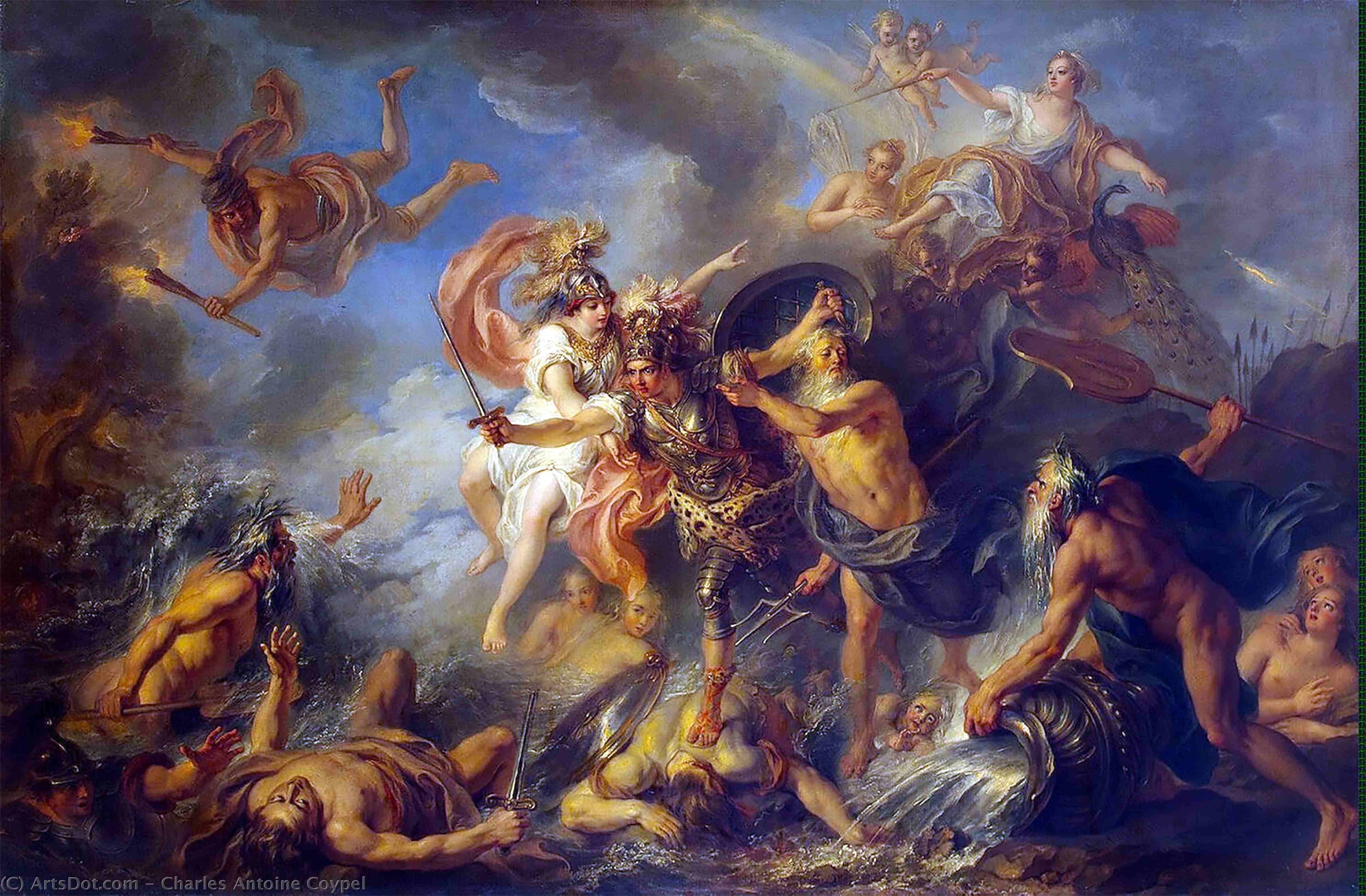 L'ira Di Achille — Charles Antoine Coypel