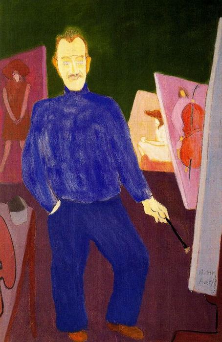 Self-portrait — Milton Avery