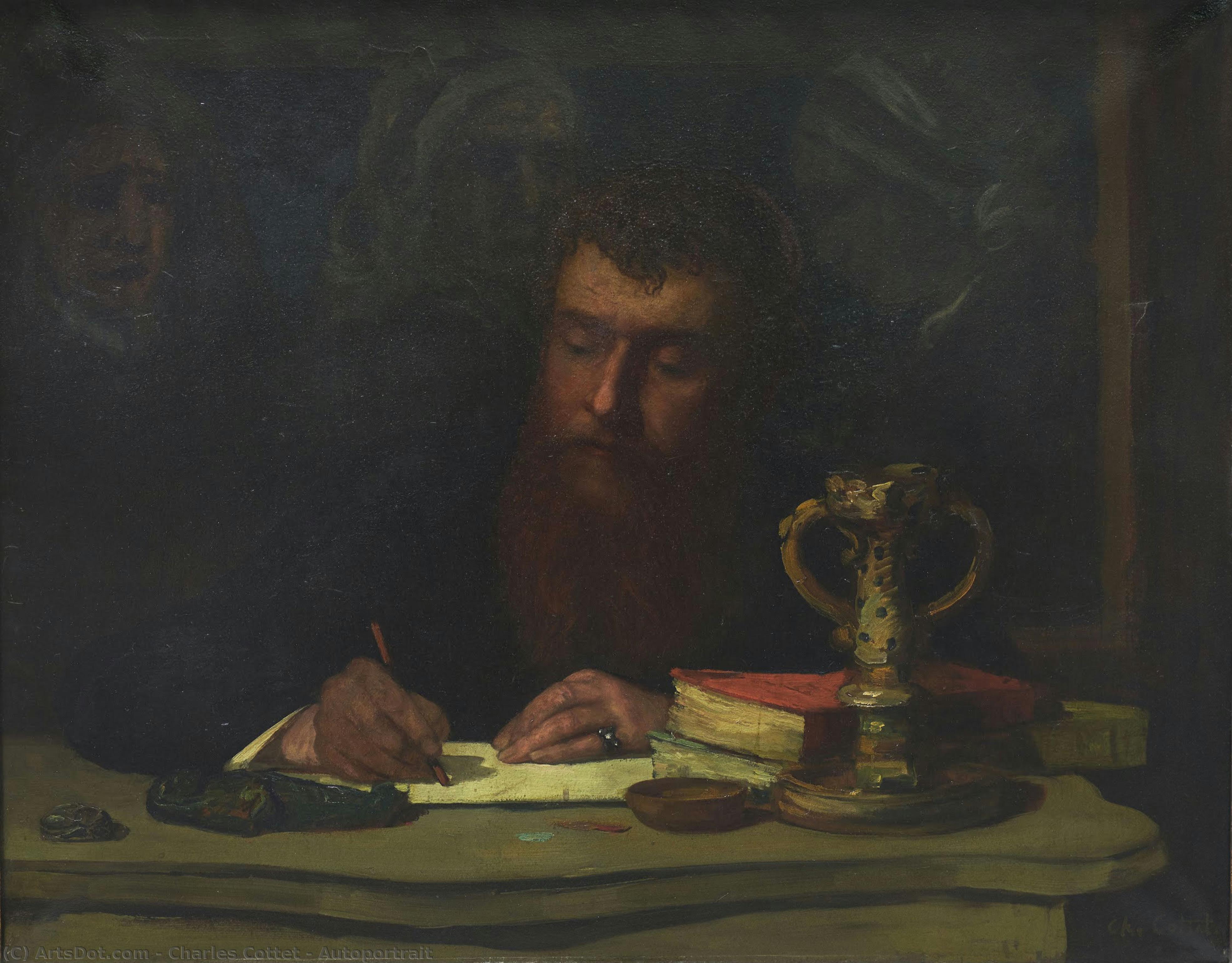 Autoportrait — Charles Cottet