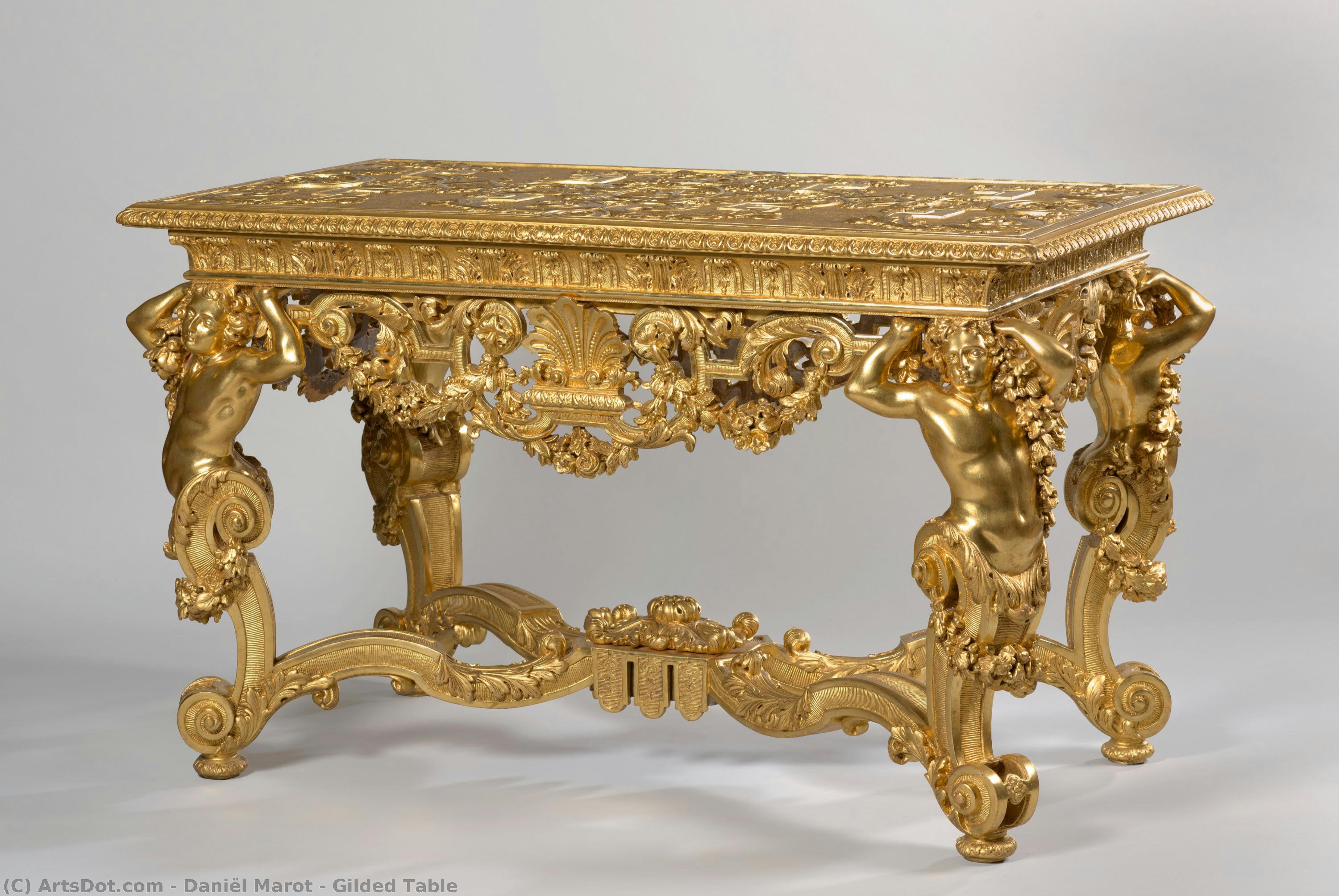 daniël marot - Gilded Table