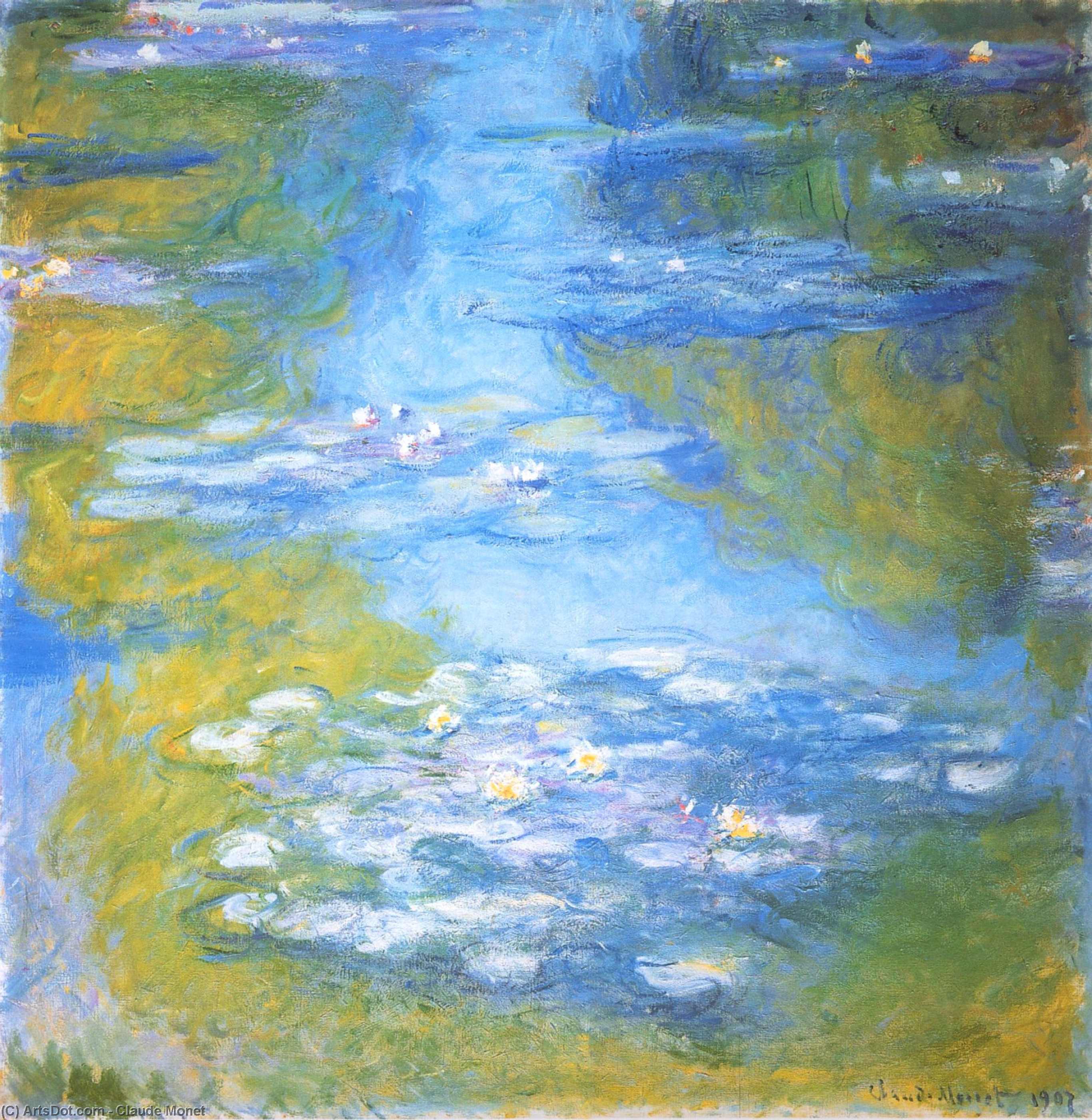 Vandliljer — Claude Monet