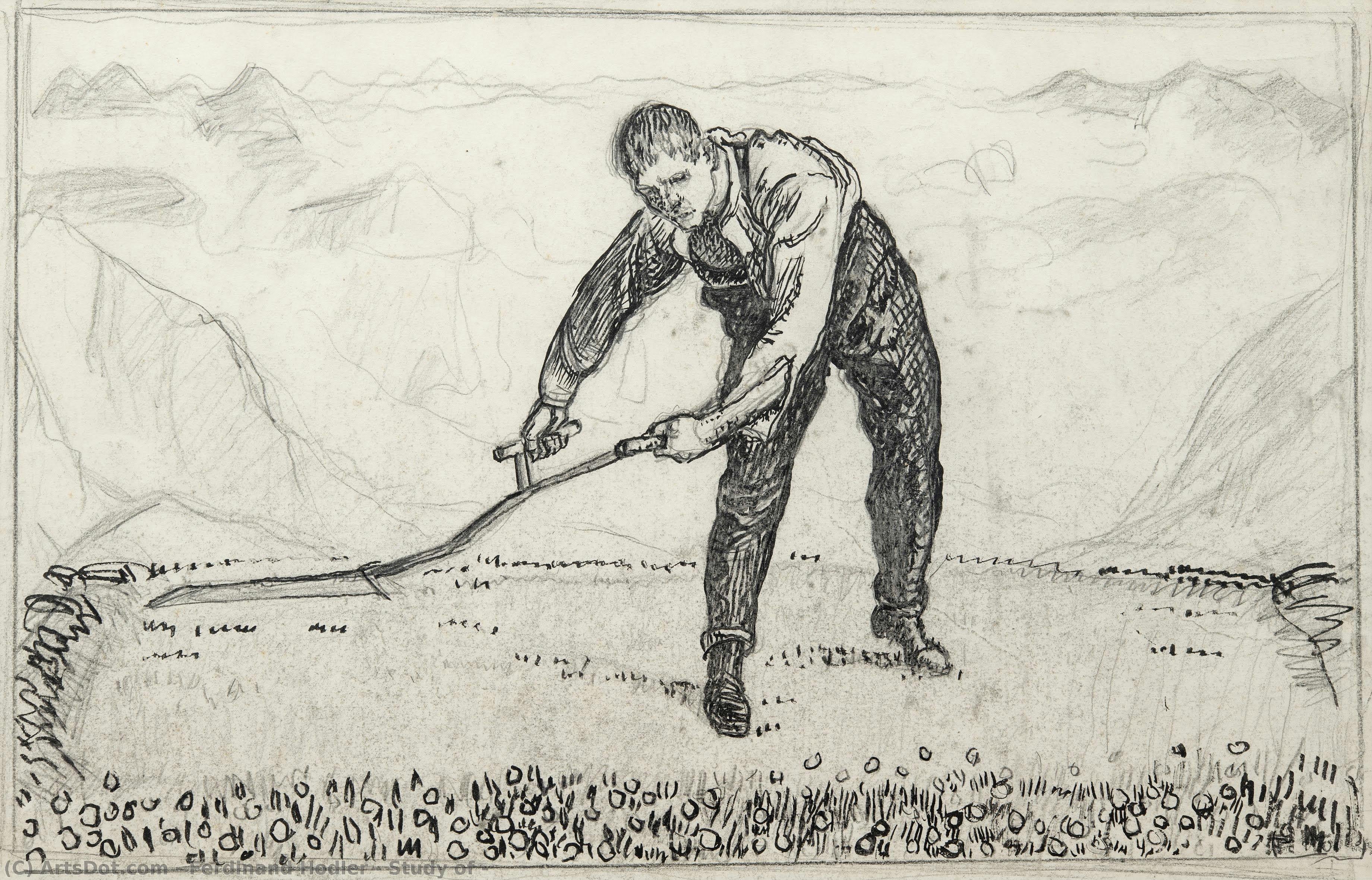 Estudo De — Ferdinand Hodler