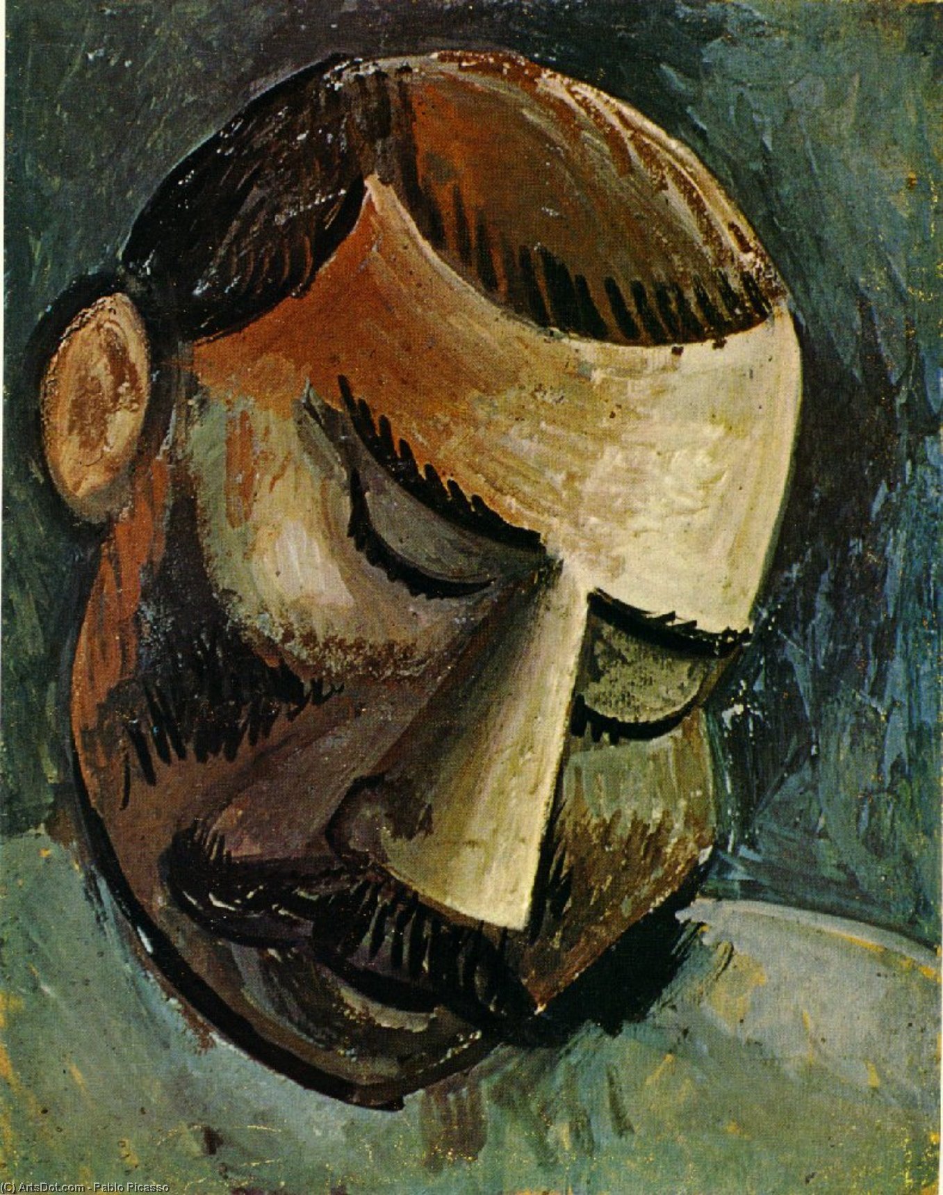 Kopf Eines Mannes — Pablo Picasso