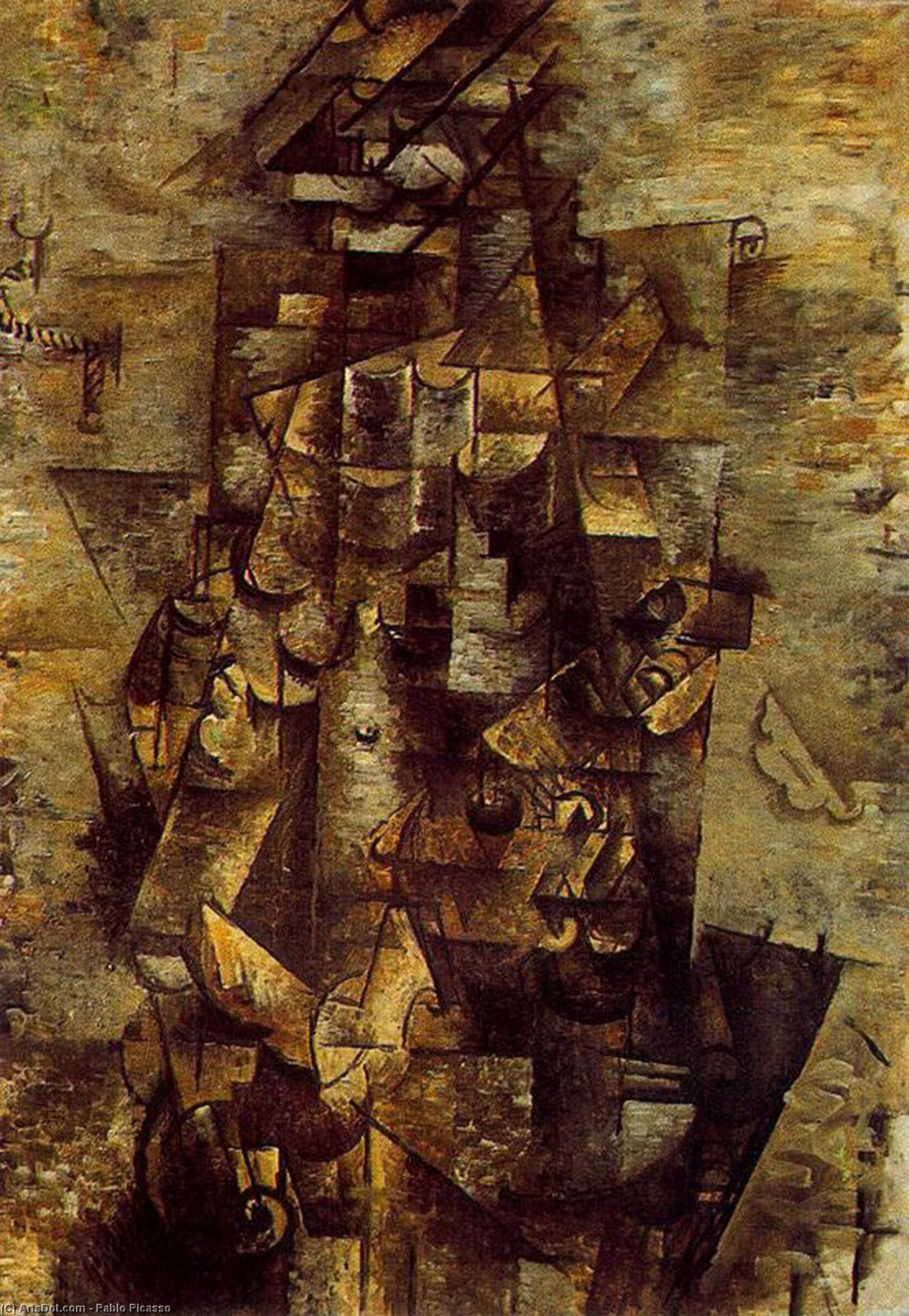 Uomo Con La Chitarra — Pablo Picasso