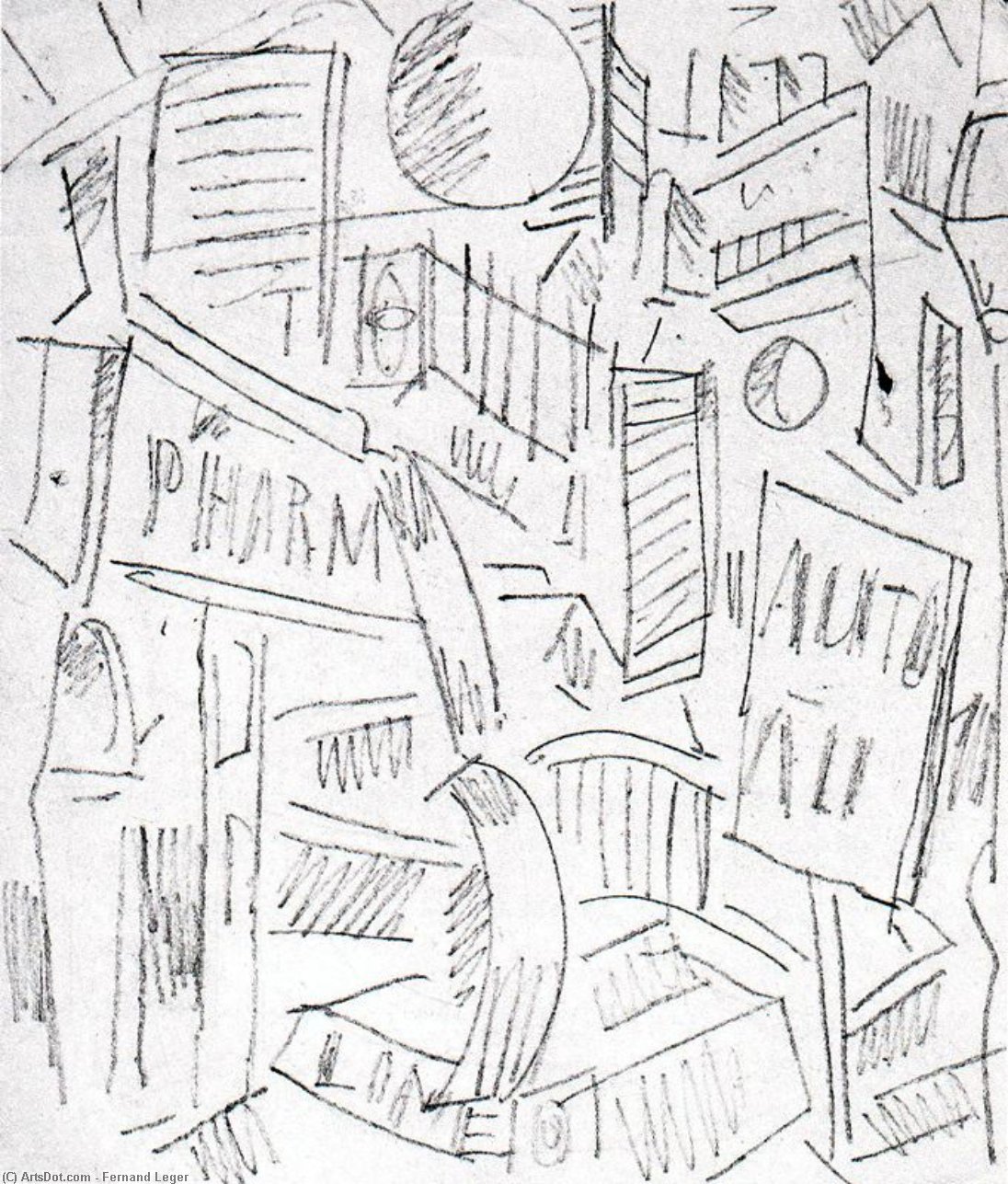 Drawing From The Front — Fernand Léger