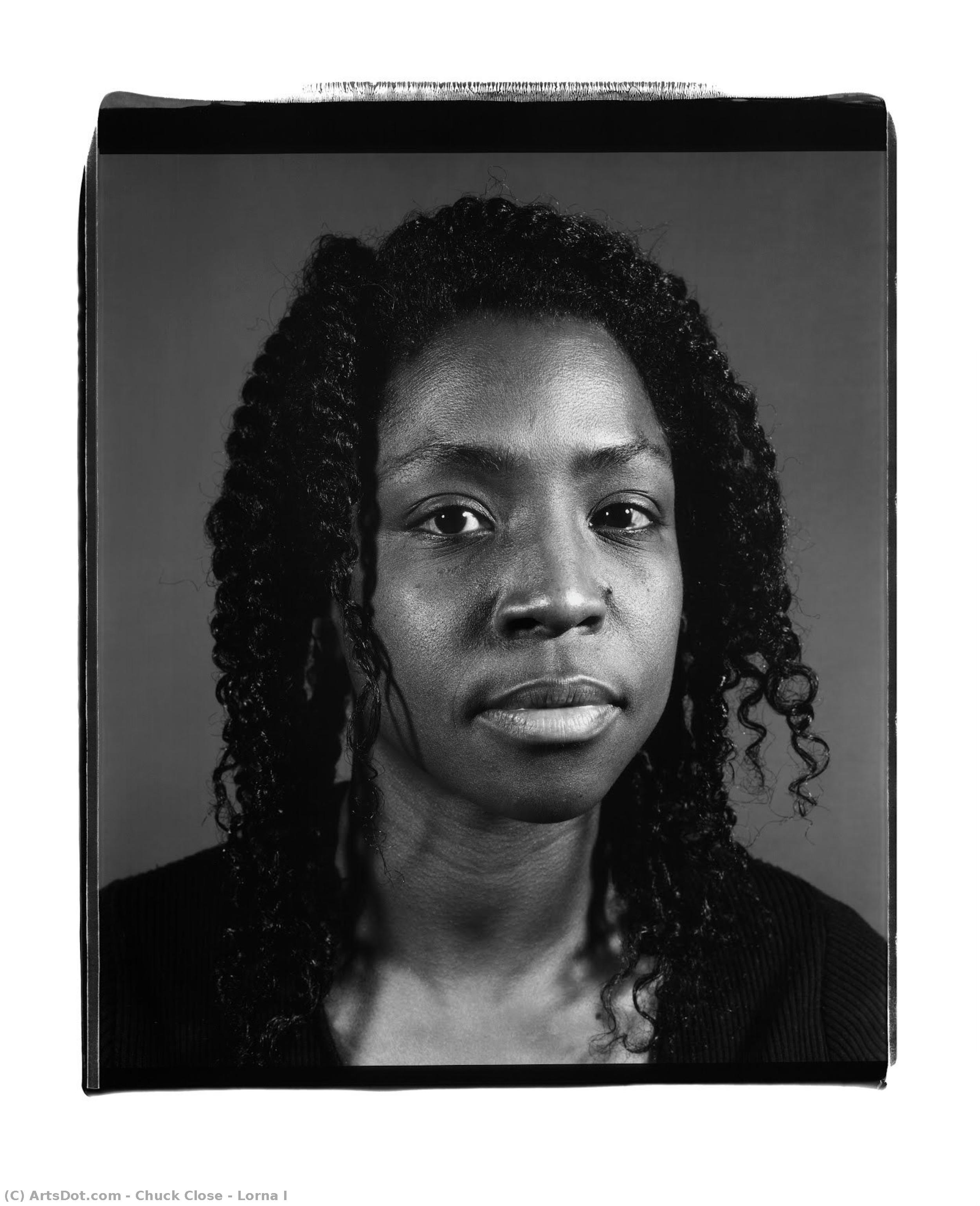 Lorna I — Ček Chuck Close