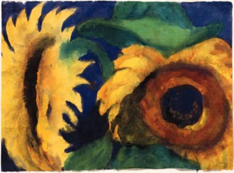 Sunflowers 2 — 埃米尔·诺尔德 (āi Mǐ'ěr·nuò'ěrdé)