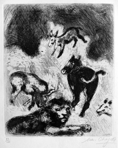 Il Leone Diviso — Marc Chagall