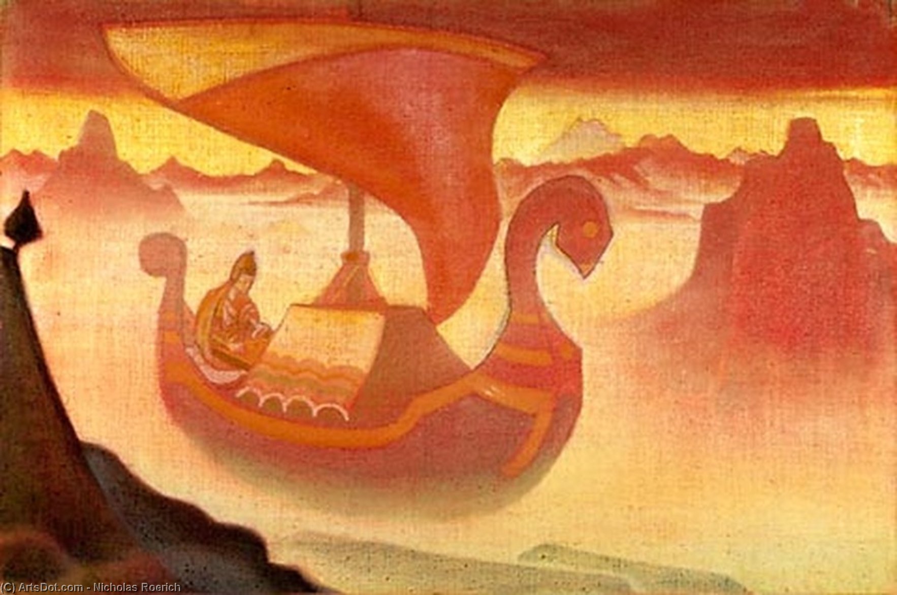 Unknown Singer — Nikolai Roerich