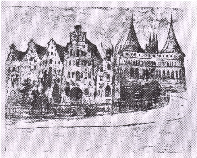 Lubeck — Edvard Munch