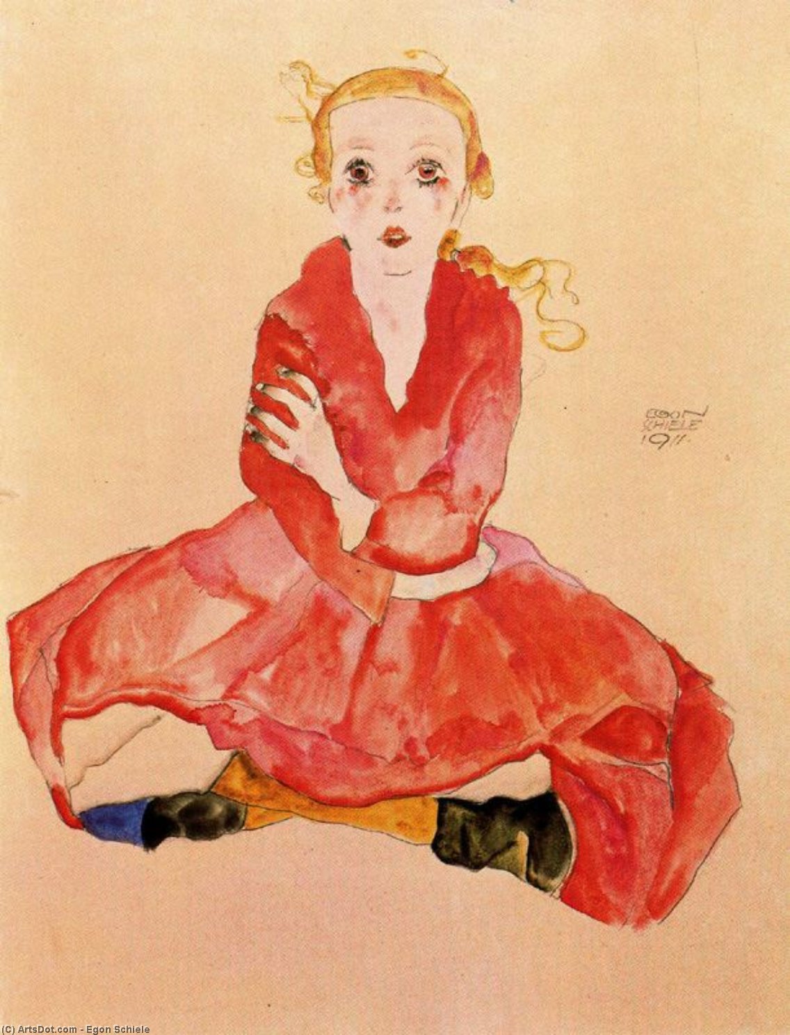 Sin Título (1872) — Egon Schiele