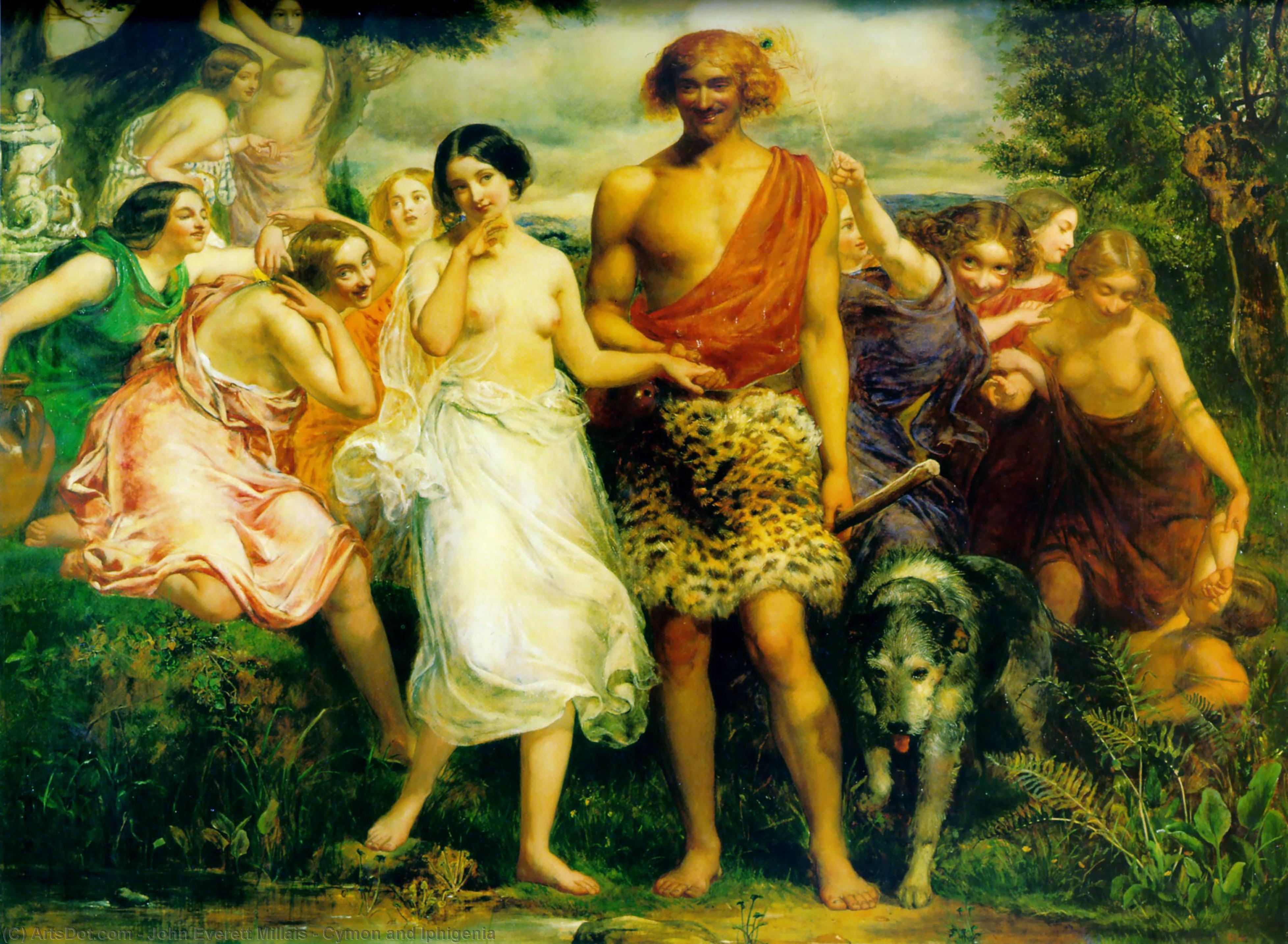 Cimone E Ifigenia — Sir John Everett Millais