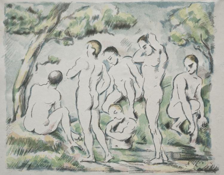 The Bathers 2 — Paul Cézanne