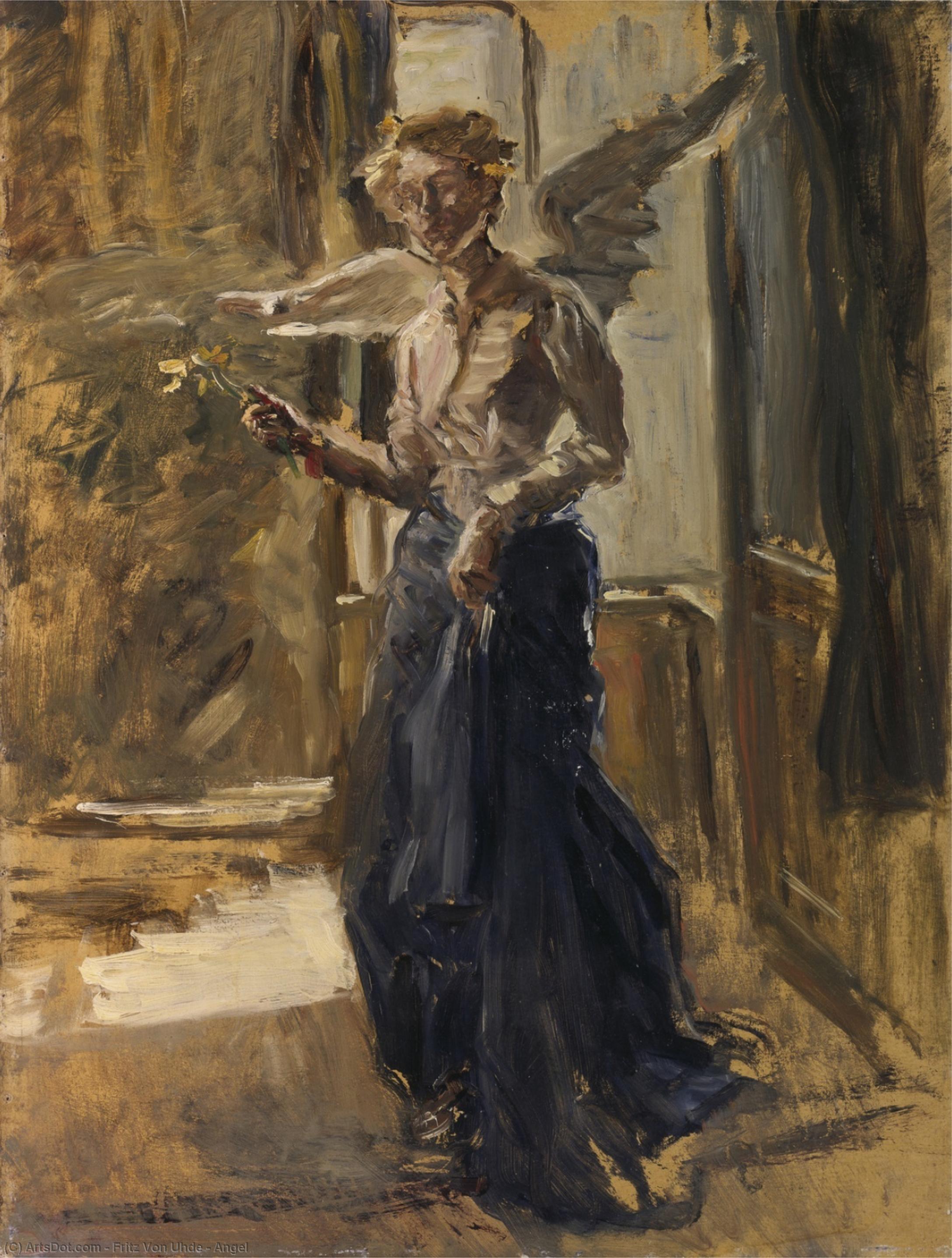 Fritz von Uhde - Angel