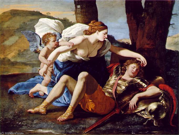 Rinaldo Et Armida — Nicolas Poussin